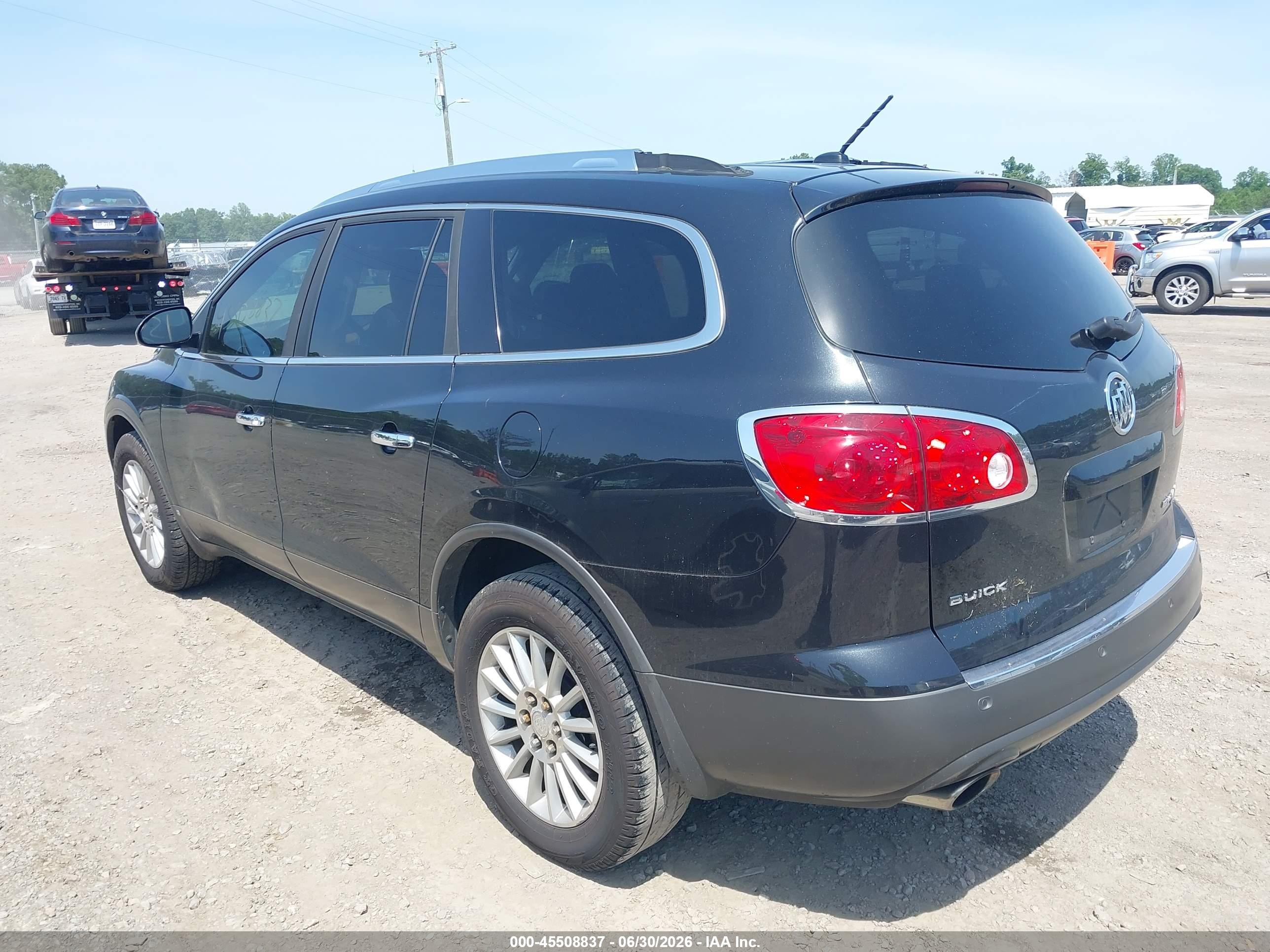 2010 Buick Enclave 1xl Black vin: 5GALRBEDXAJ218728