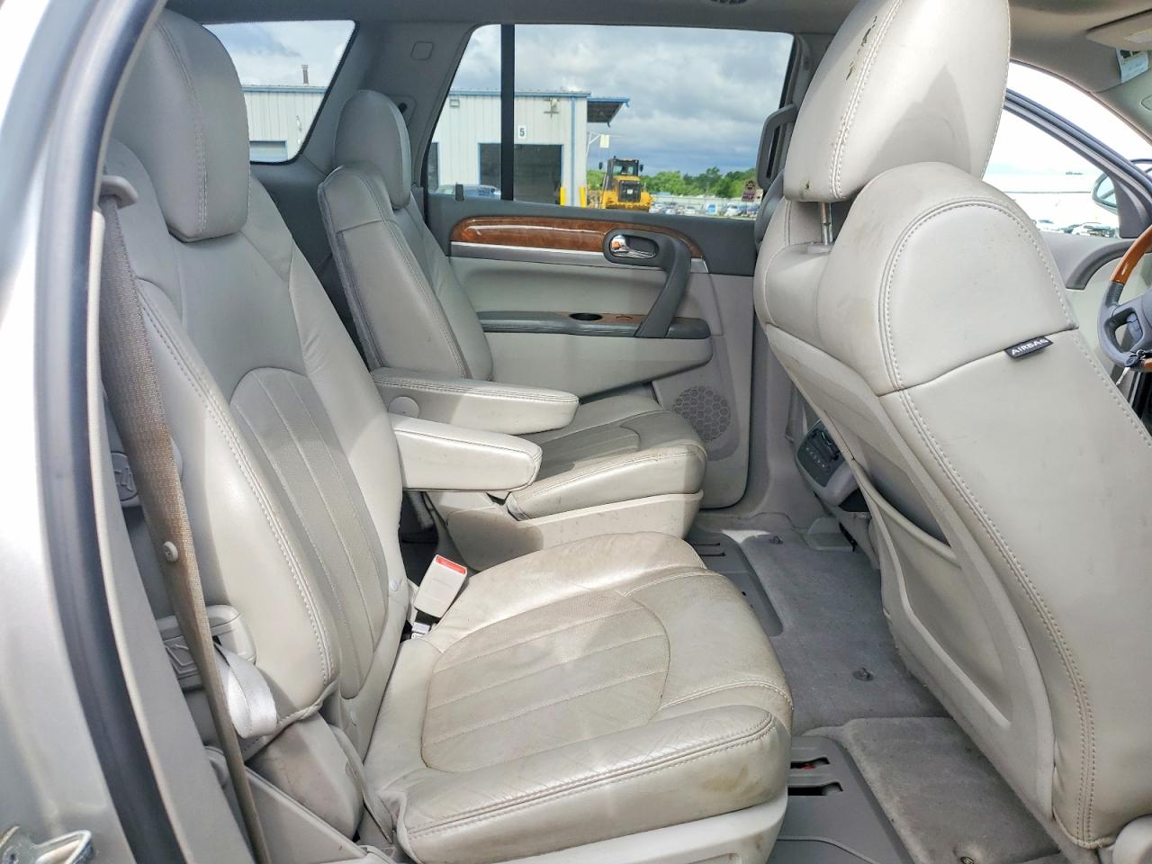 2010 Buick Enclave Cxl Silver vin: 5GALRCED0AJ137145