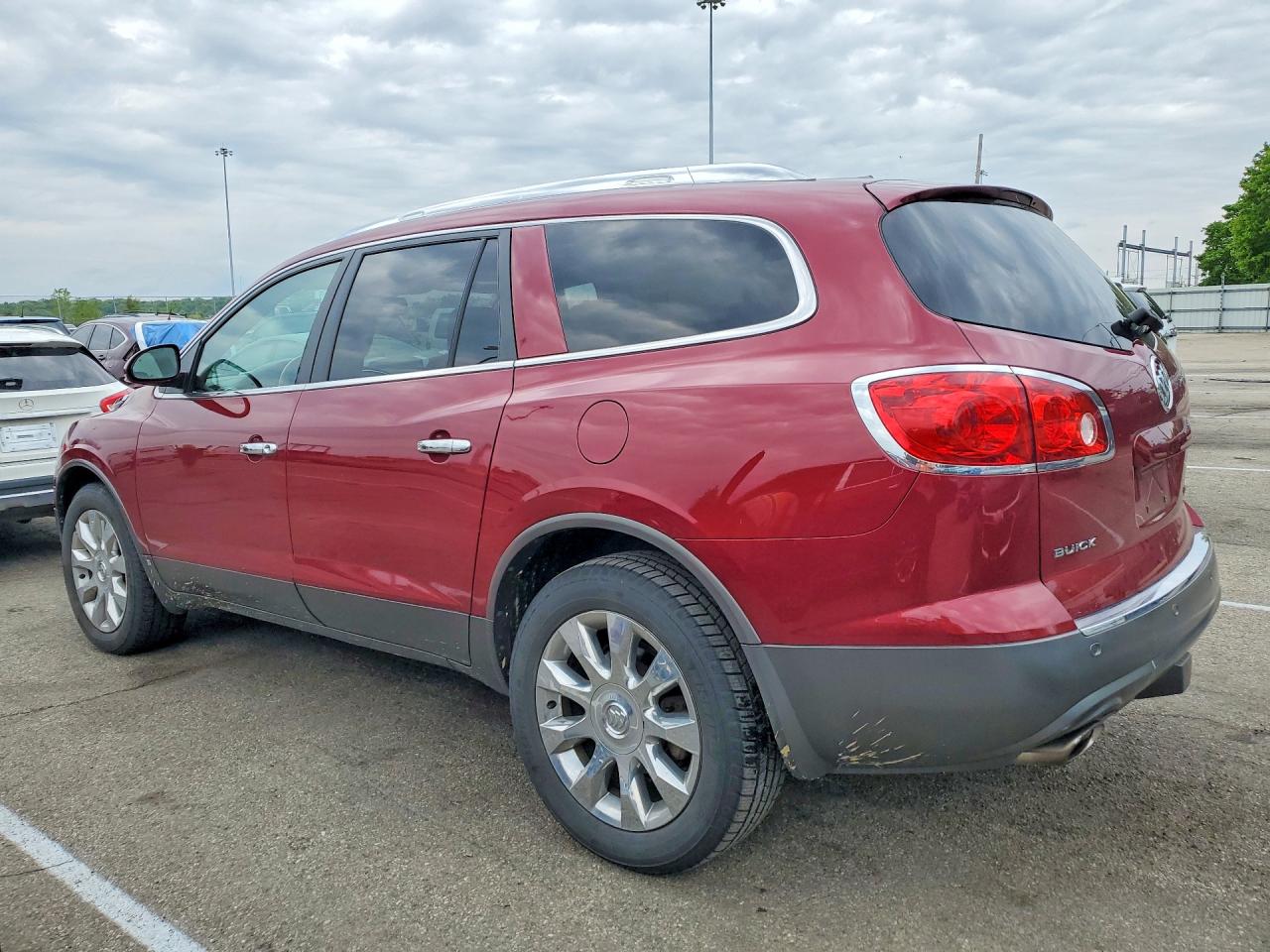 2010 Buick Enclave Cxl Maroon vin: 5GALRCED0AJ143589