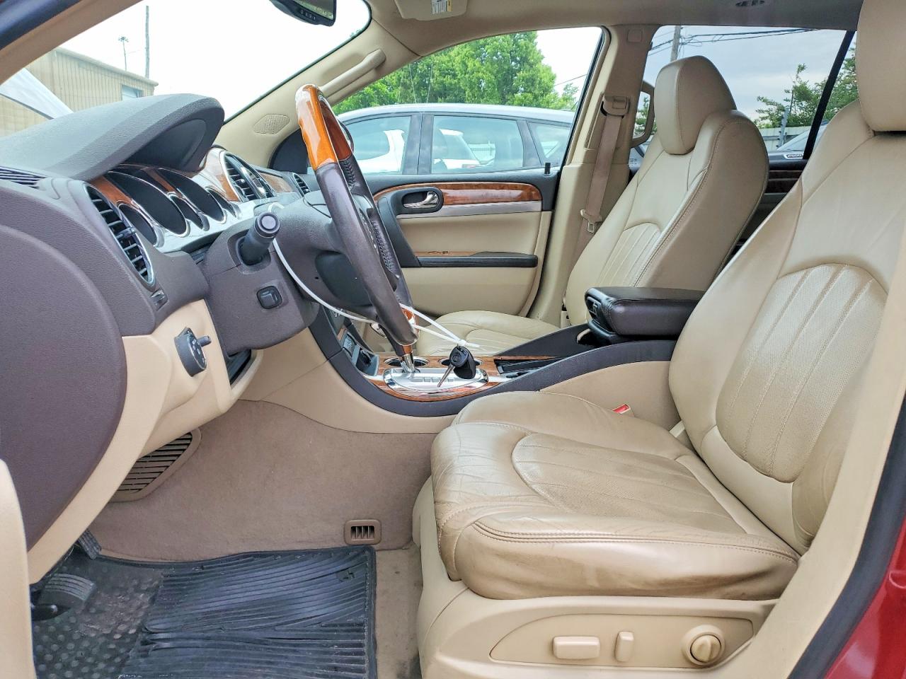 2010 Buick Enclave Cxl Maroon vin: 5GALRCED0AJ143589