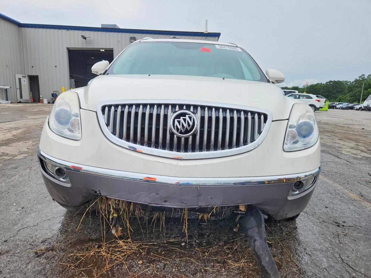 2010 Buick Enclave Cxl White vin: 5GALRCED1AJ144282