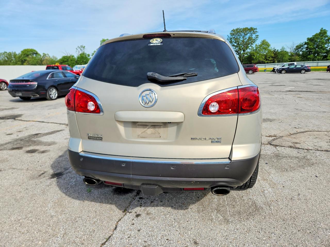 2010 Buick Enclave Cxl Beige vin: 5GALRCED2AJ220401