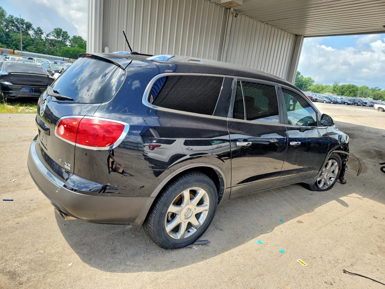 2010 Buick Enclave Cxl Black vin: 5GALRCED3AJ123336