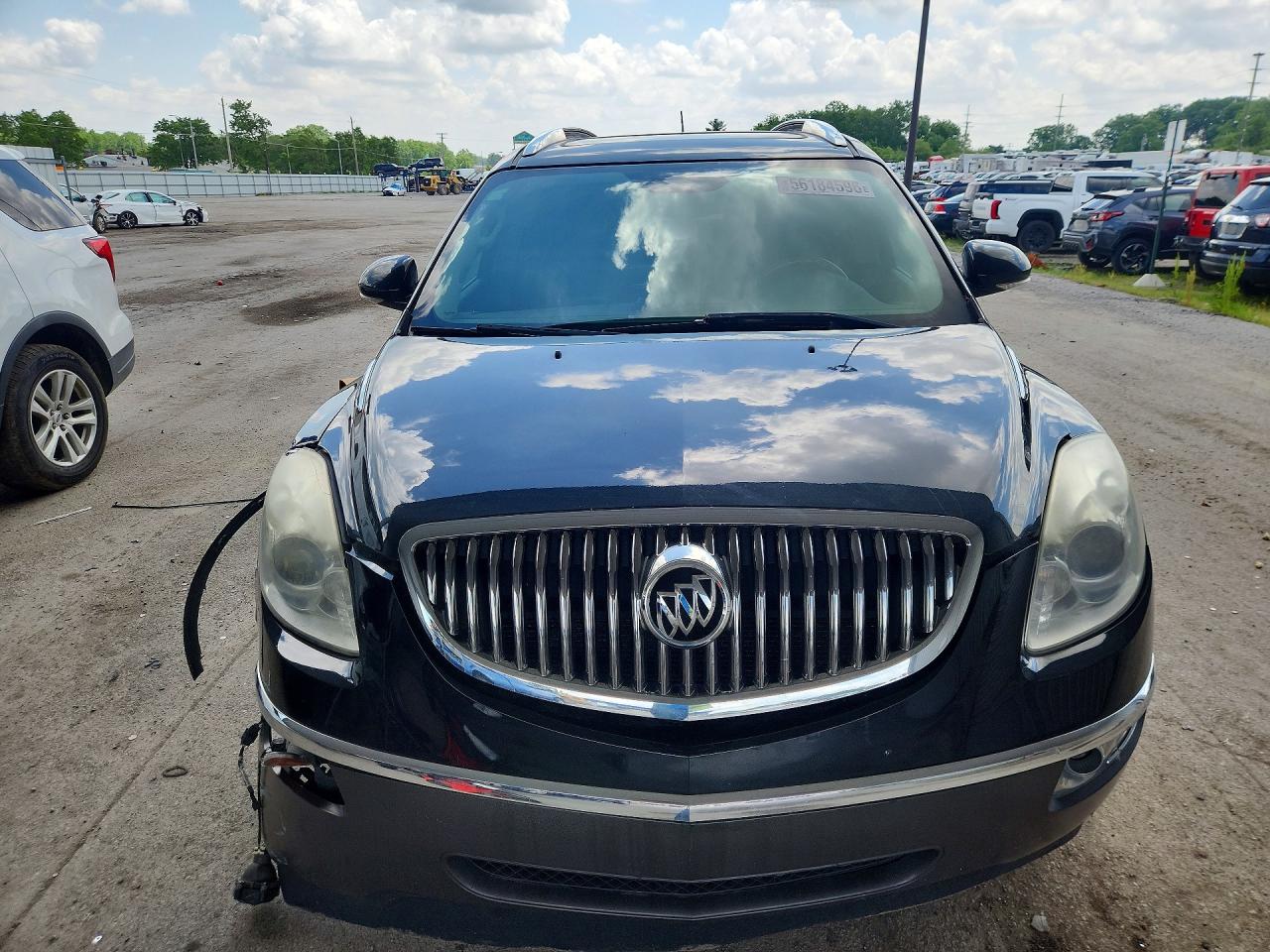 2010 Buick Enclave Cxl Black vin: 5GALRCED3AJ123336