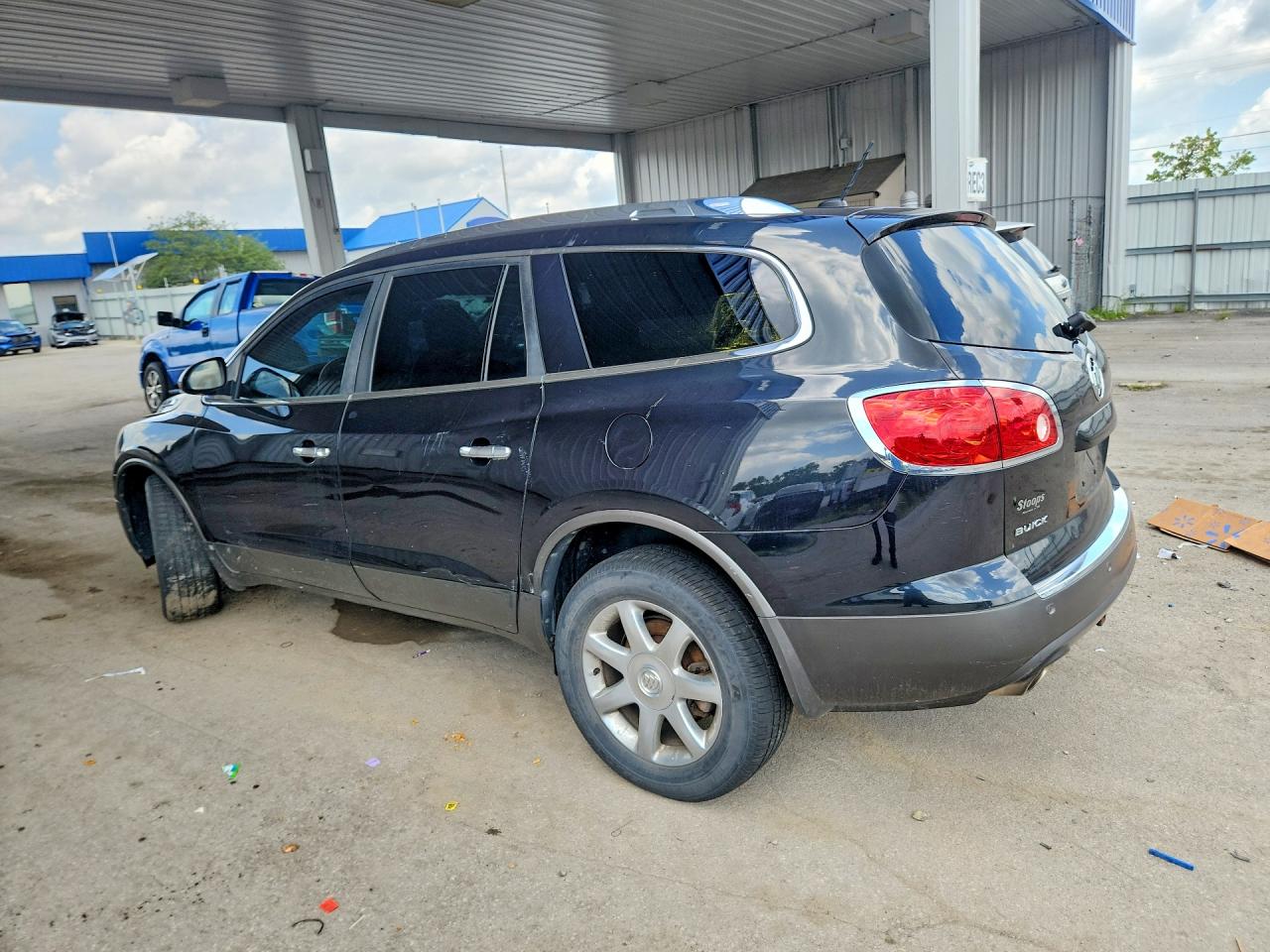 2010 Buick Enclave Cxl Black vin: 5GALRCED3AJ123336