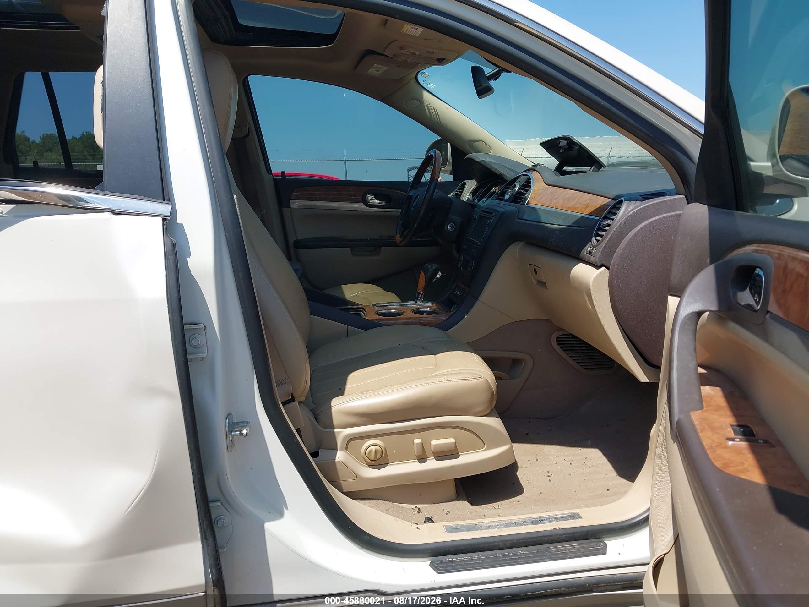 2010 Buick Enclave 2xl Белый vin: 5GALRCED3AJ267159