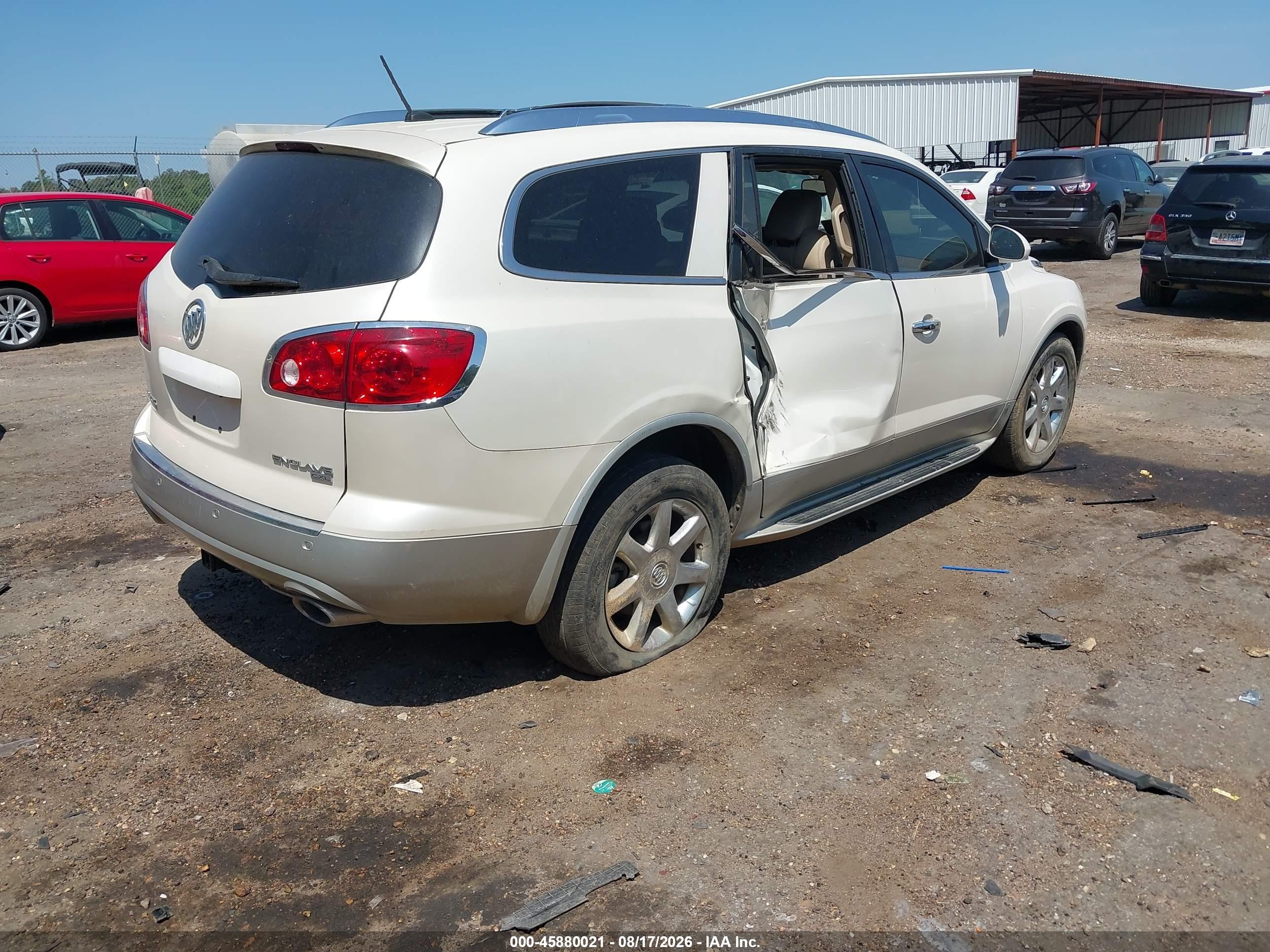 2010 Buick Enclave 2xl Белый vin: 5GALRCED3AJ267159