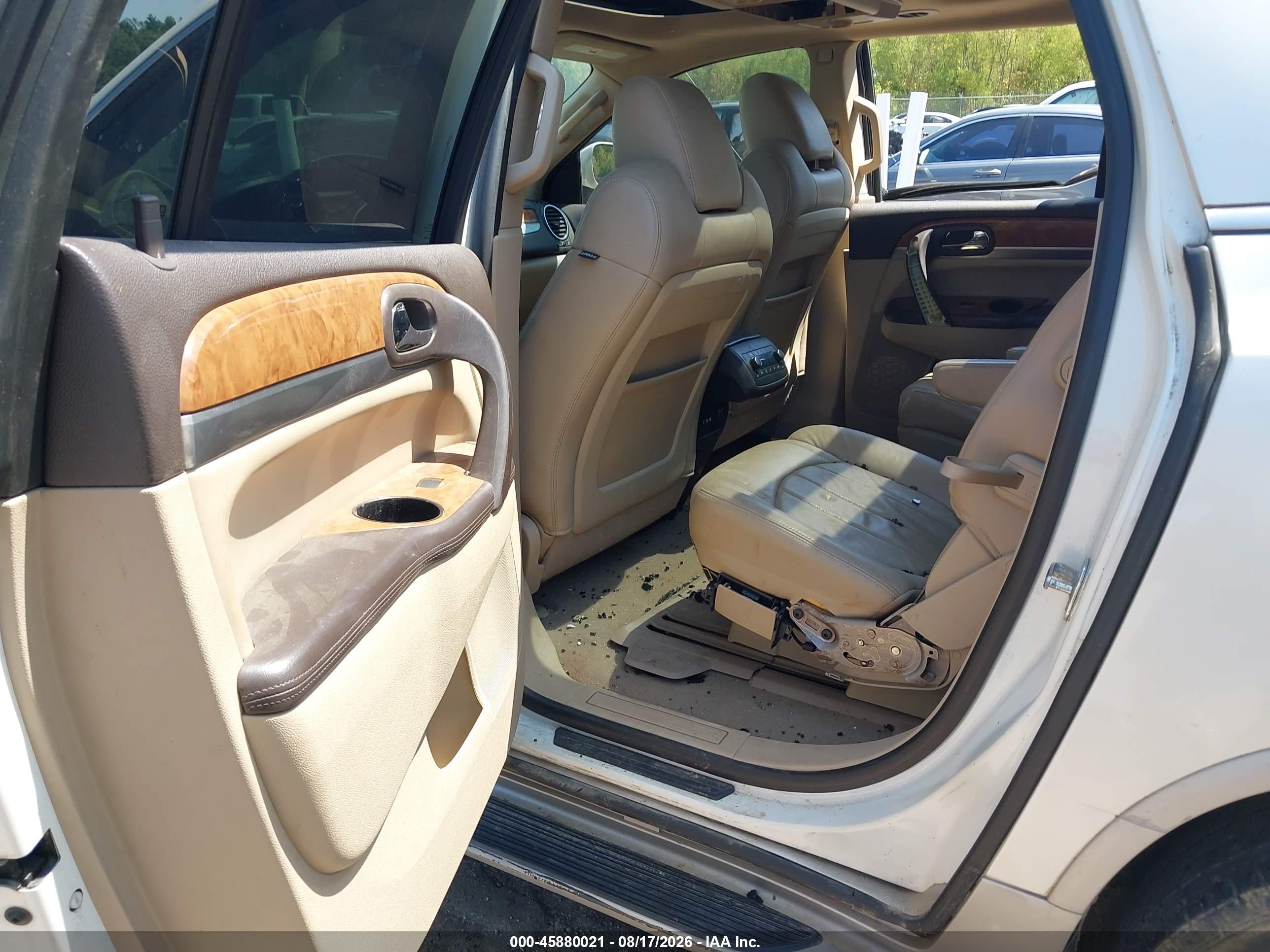 2010 Buick Enclave 2xl Белый vin: 5GALRCED3AJ267159