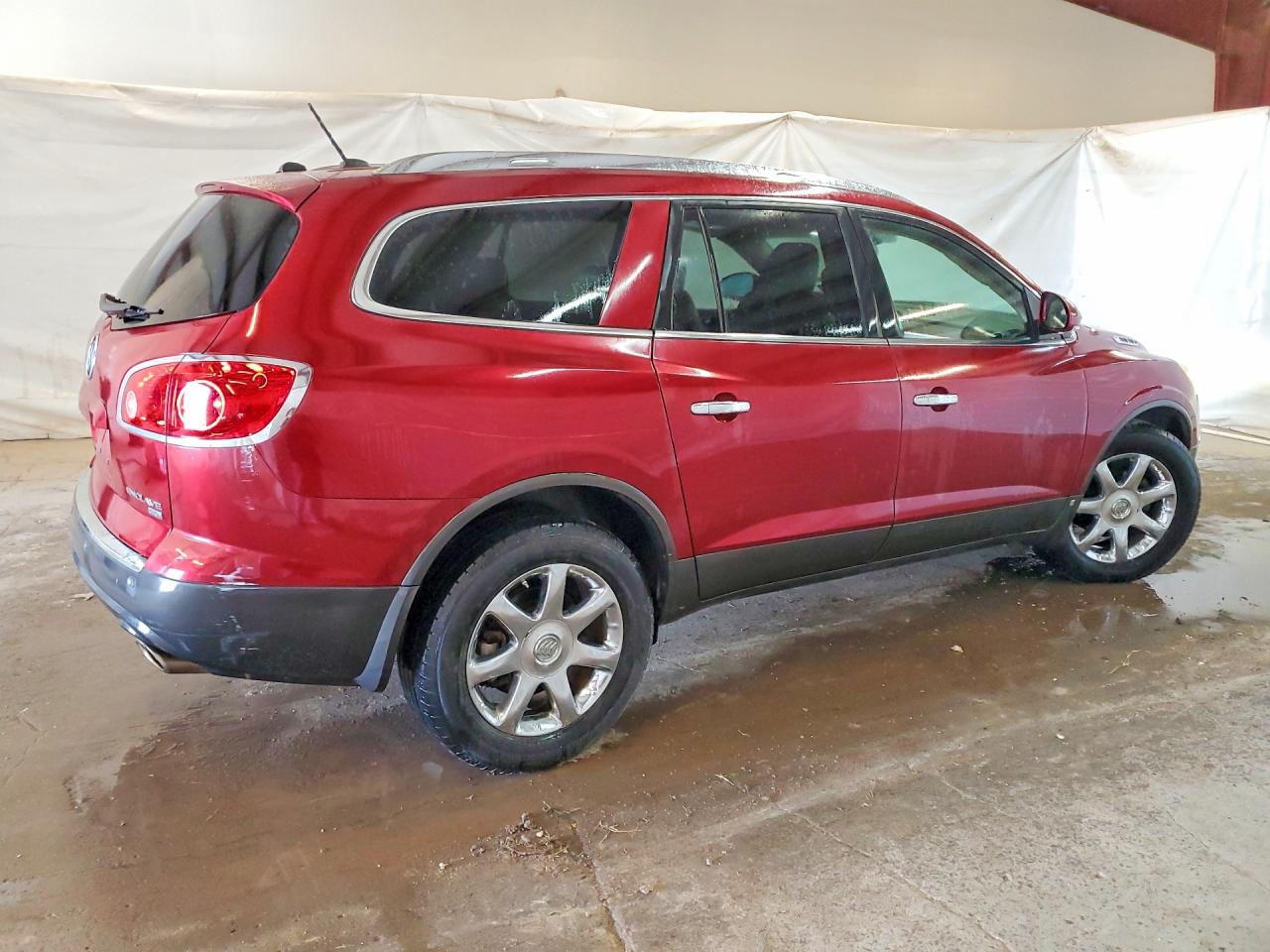 2010 Buick Enclave Cxl Maroon vin: 5GALRCED4AJ159262