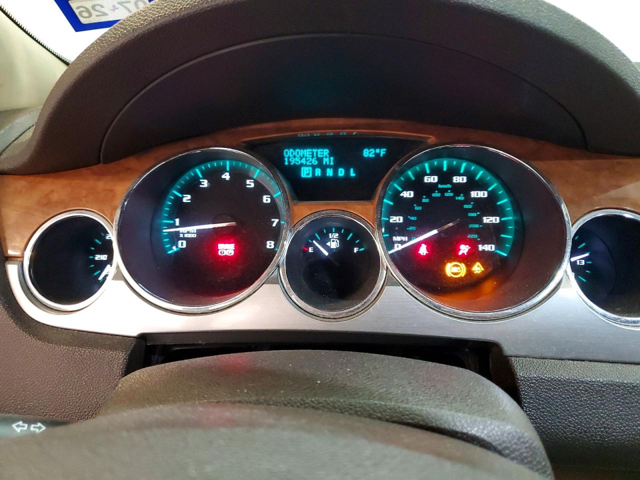 2010 Buick Enclave Cxl Maroon vin: 5GALRCED4AJ159262