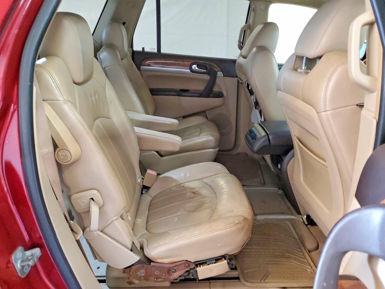 2010 Buick Enclave Cxl Maroon vin: 5GALRCED4AJ159262