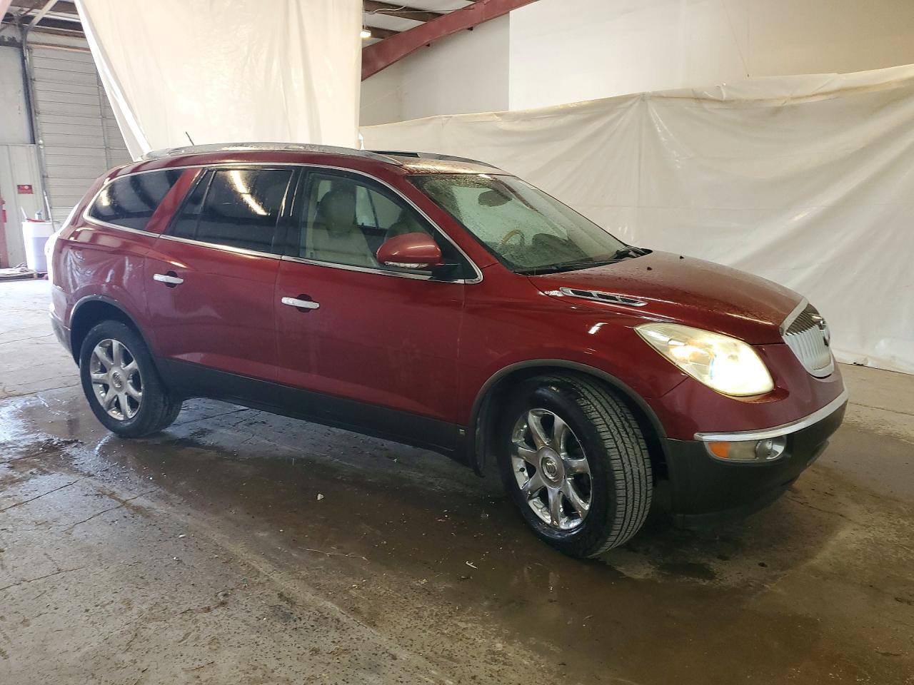 2010 Buick Enclave Cxl Maroon vin: 5GALRCED4AJ159262