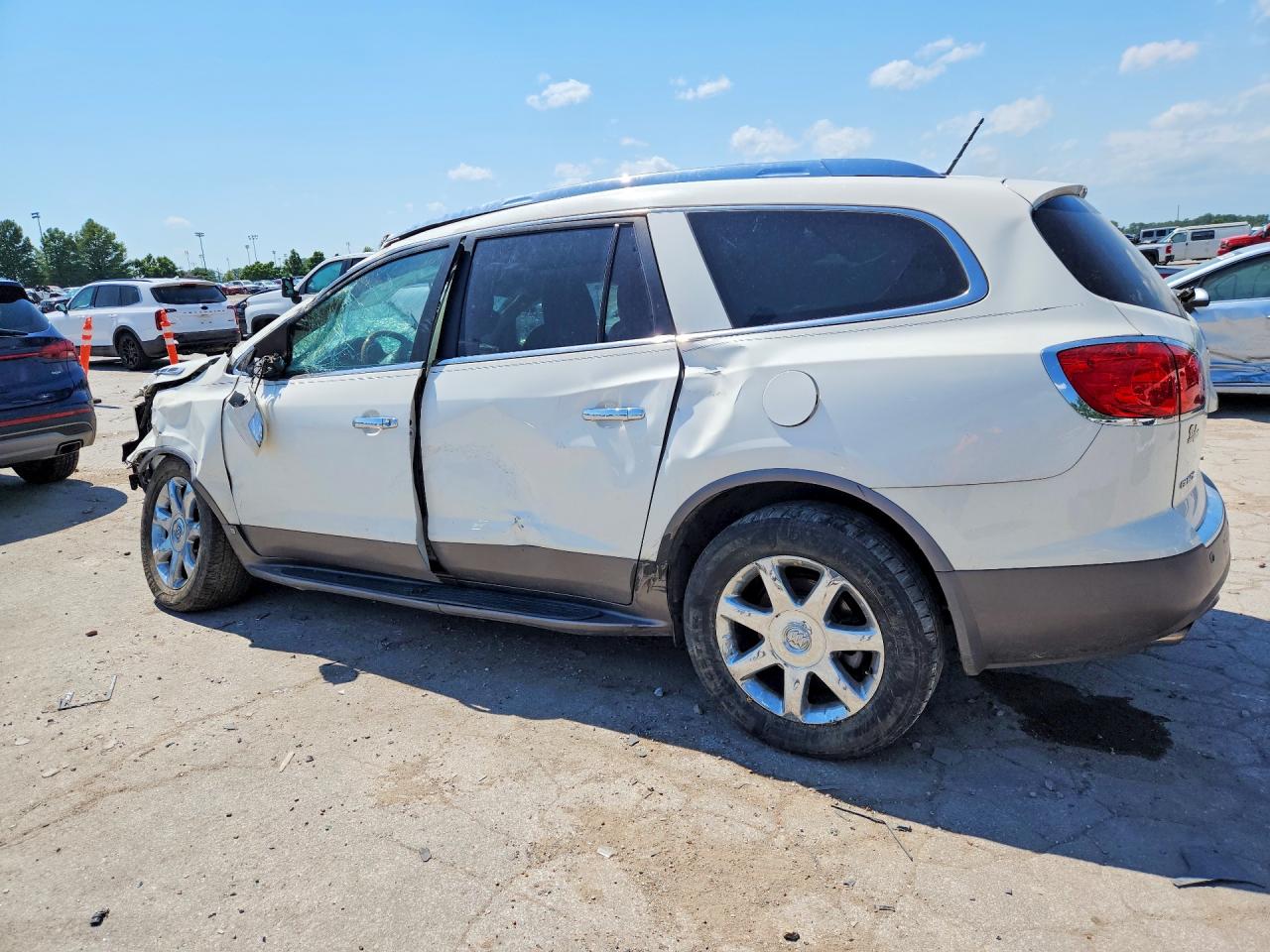 2010 Buick Enclave Cxl White vin: 5GALRCED4AJ257532