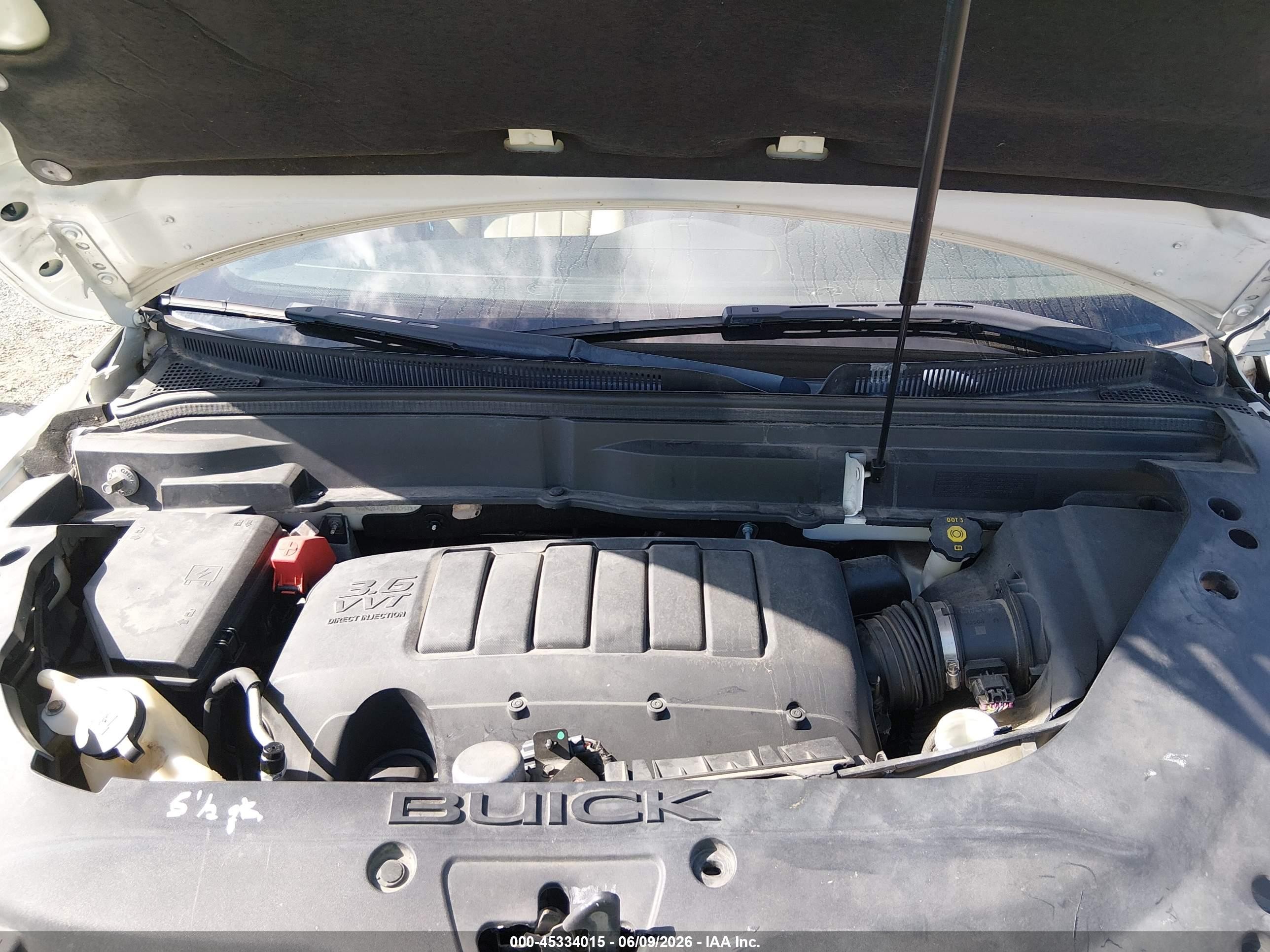 2010 Buick Enclave 2xl White vin: 5GALRCED5AJ189578