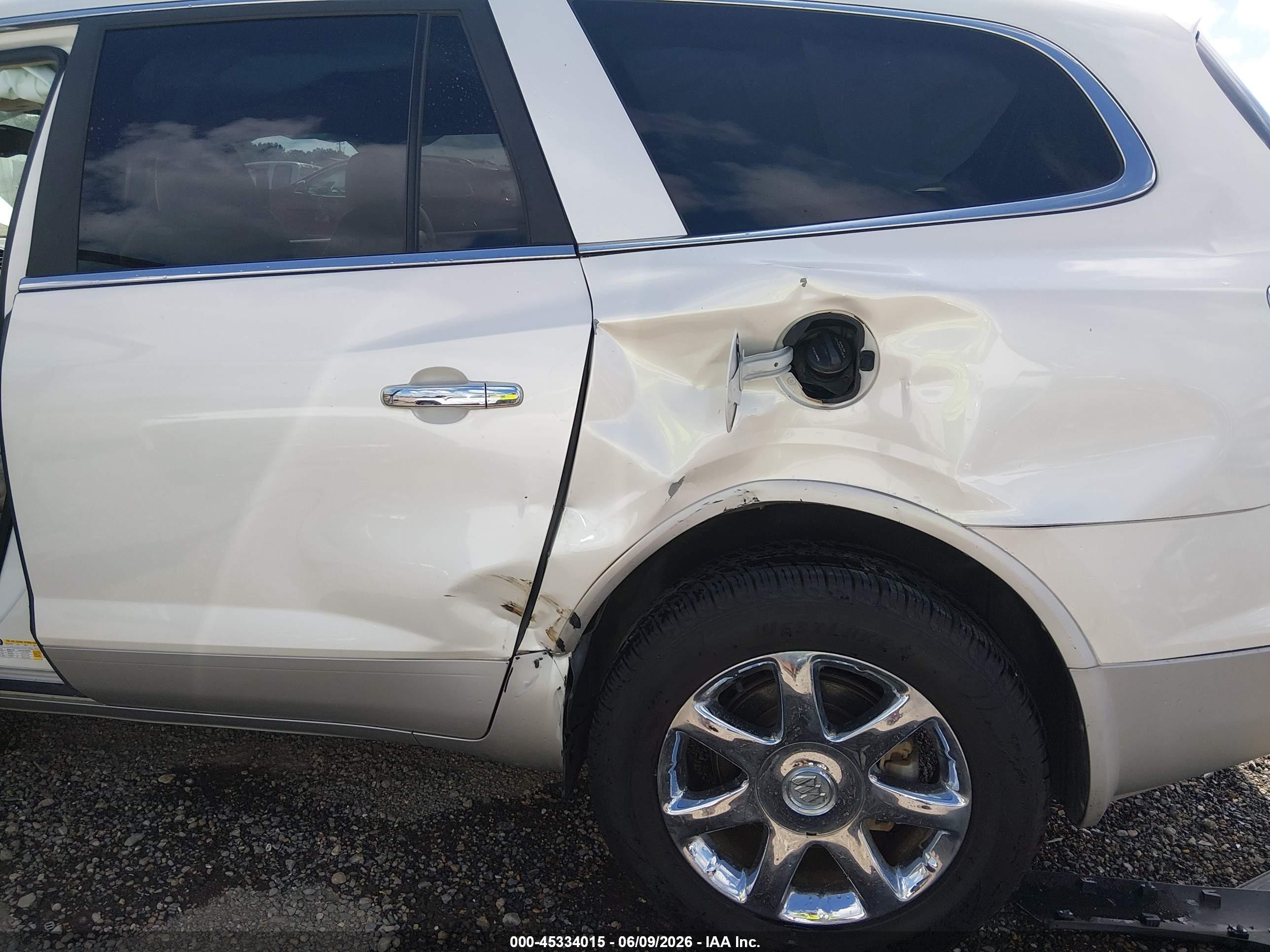 2010 Buick Enclave 2xl White vin: 5GALRCED5AJ189578