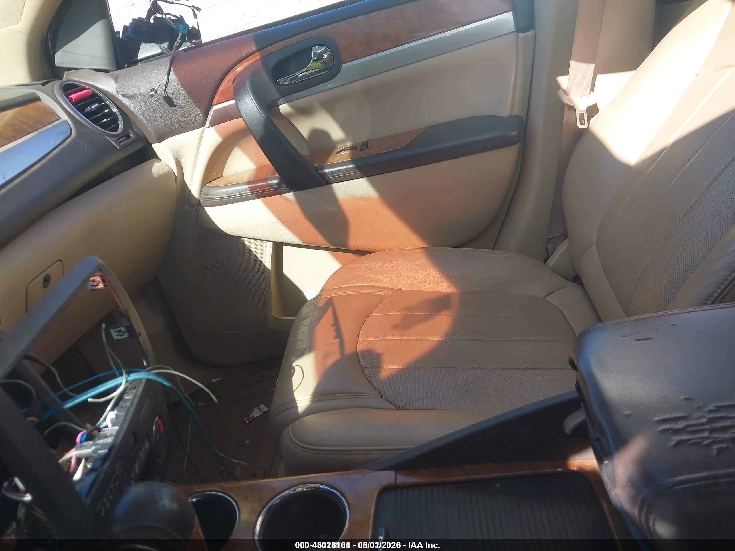 2010 Buick Enclave 2xl White vin: 5GALRCED7AJ168411
