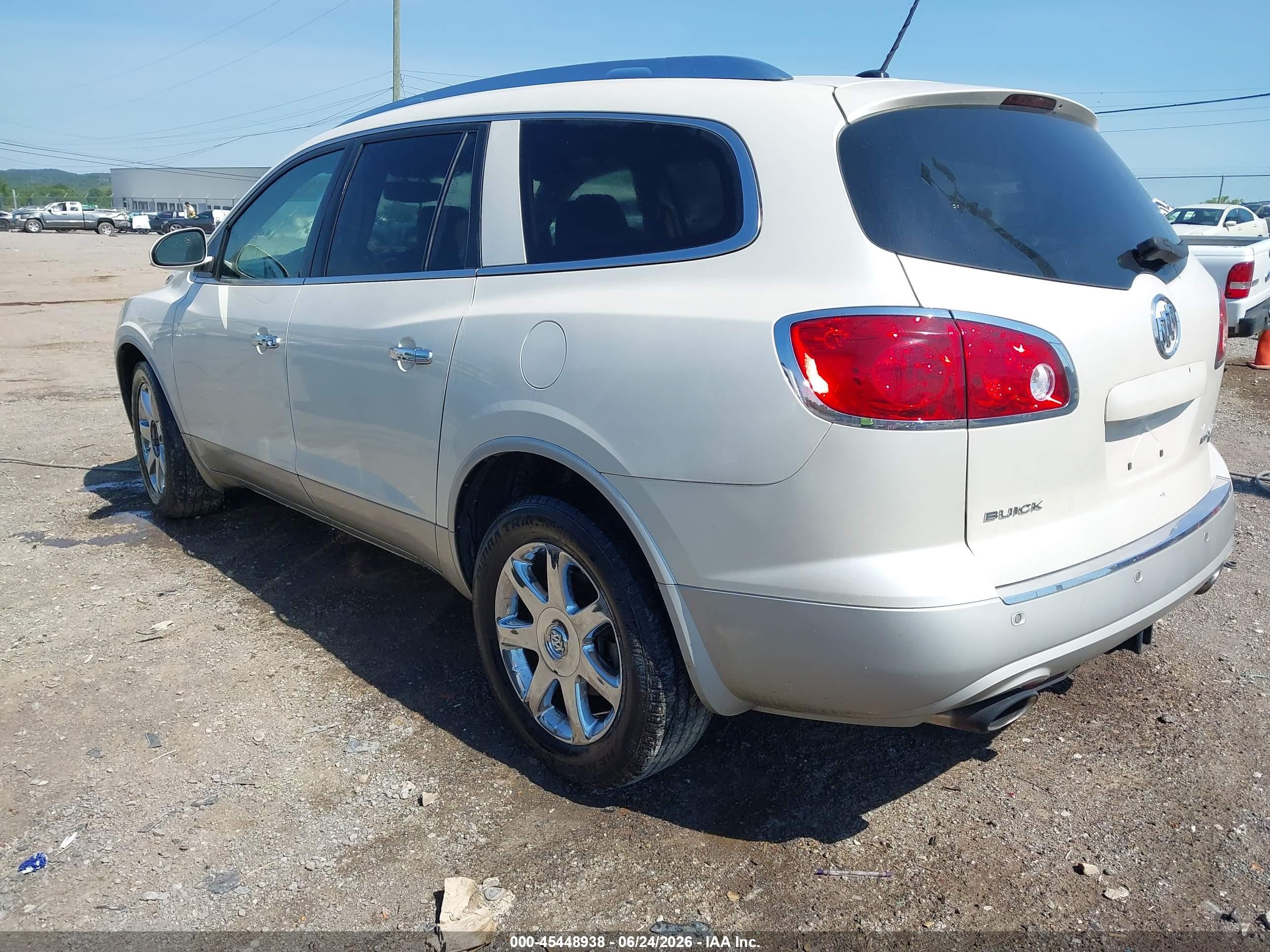 2010 Buick Enclave 2xl White vin: 5GALRCED9AJ159905