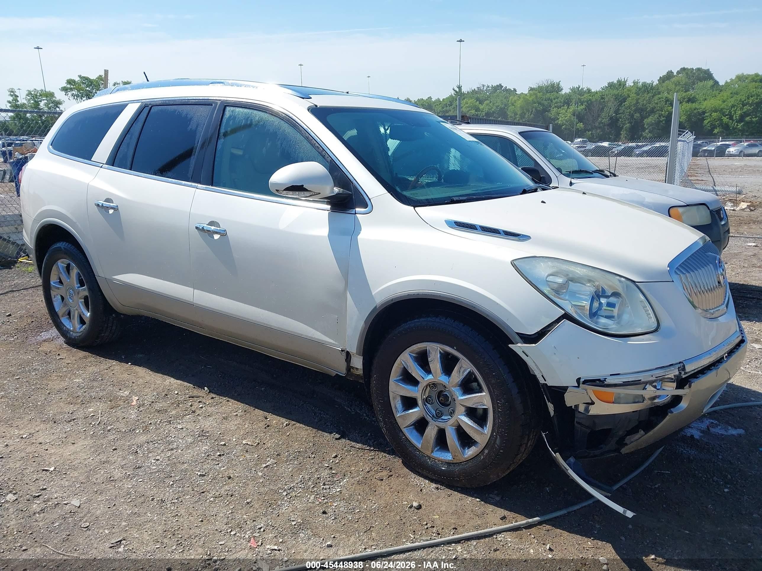 2010 Buick Enclave 2xl White vin: 5GALRCED9AJ159905