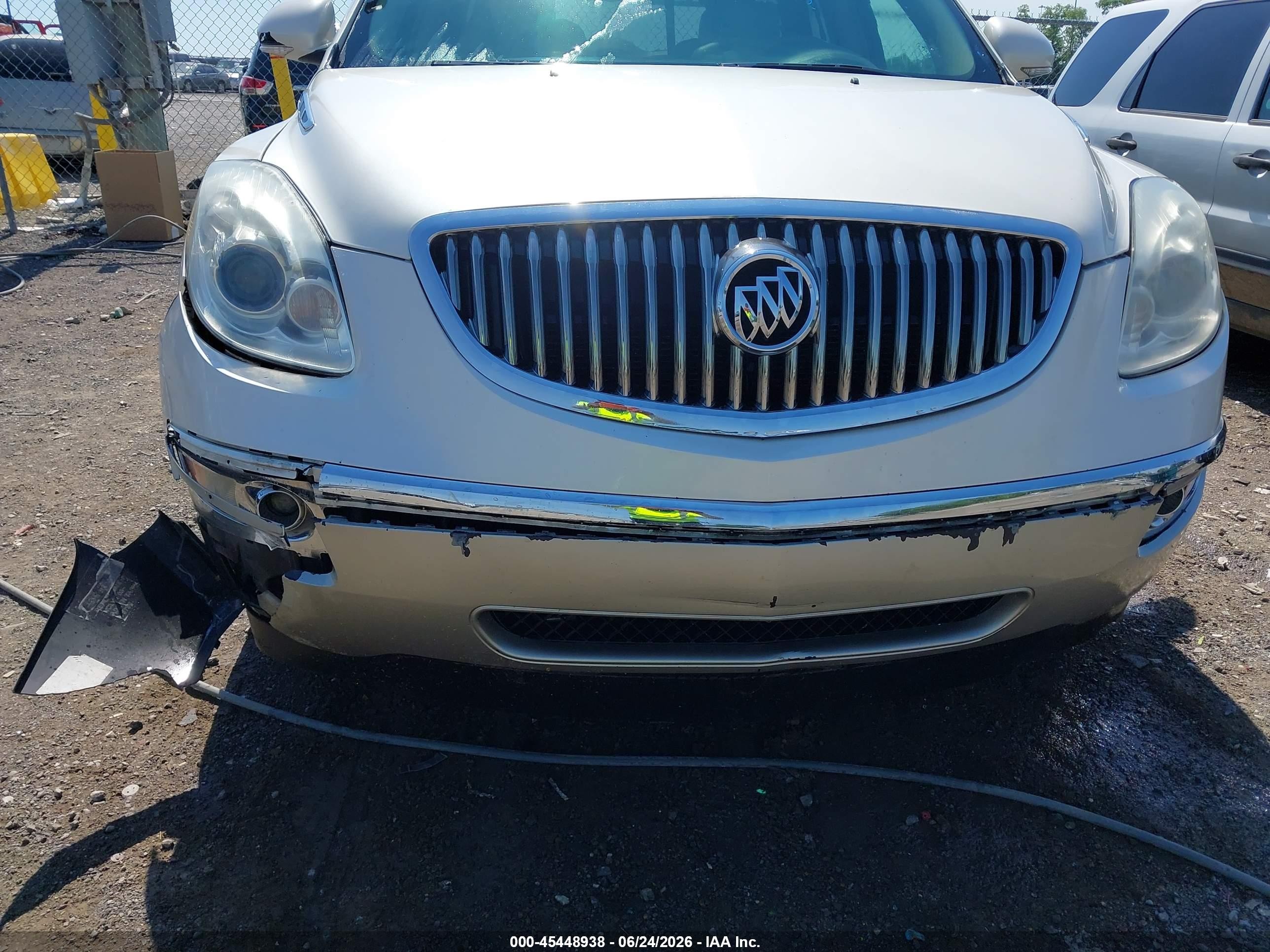 2010 Buick Enclave 2xl White vin: 5GALRCED9AJ159905