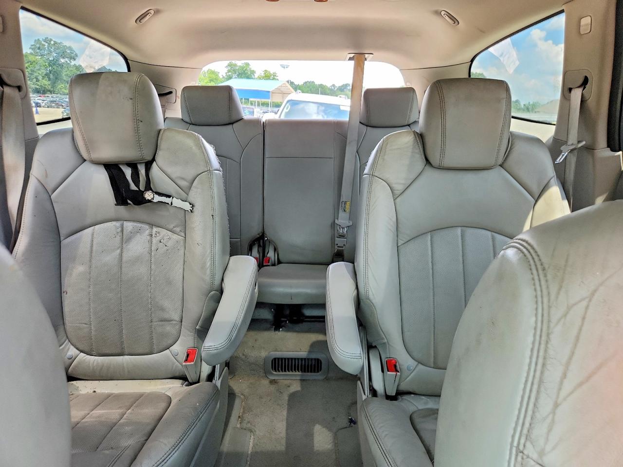 2010 Buick Enclave Cxl Белый vin: 5GALRCED9AJ232321