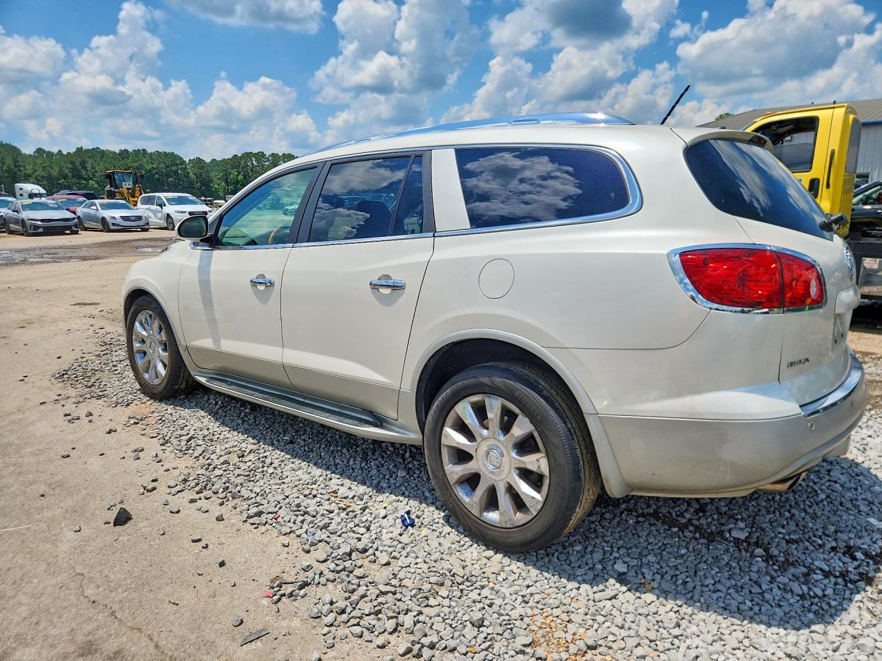 2010 Buick Enclave Cxl Белый vin: 5GALRCED9AJ232321
