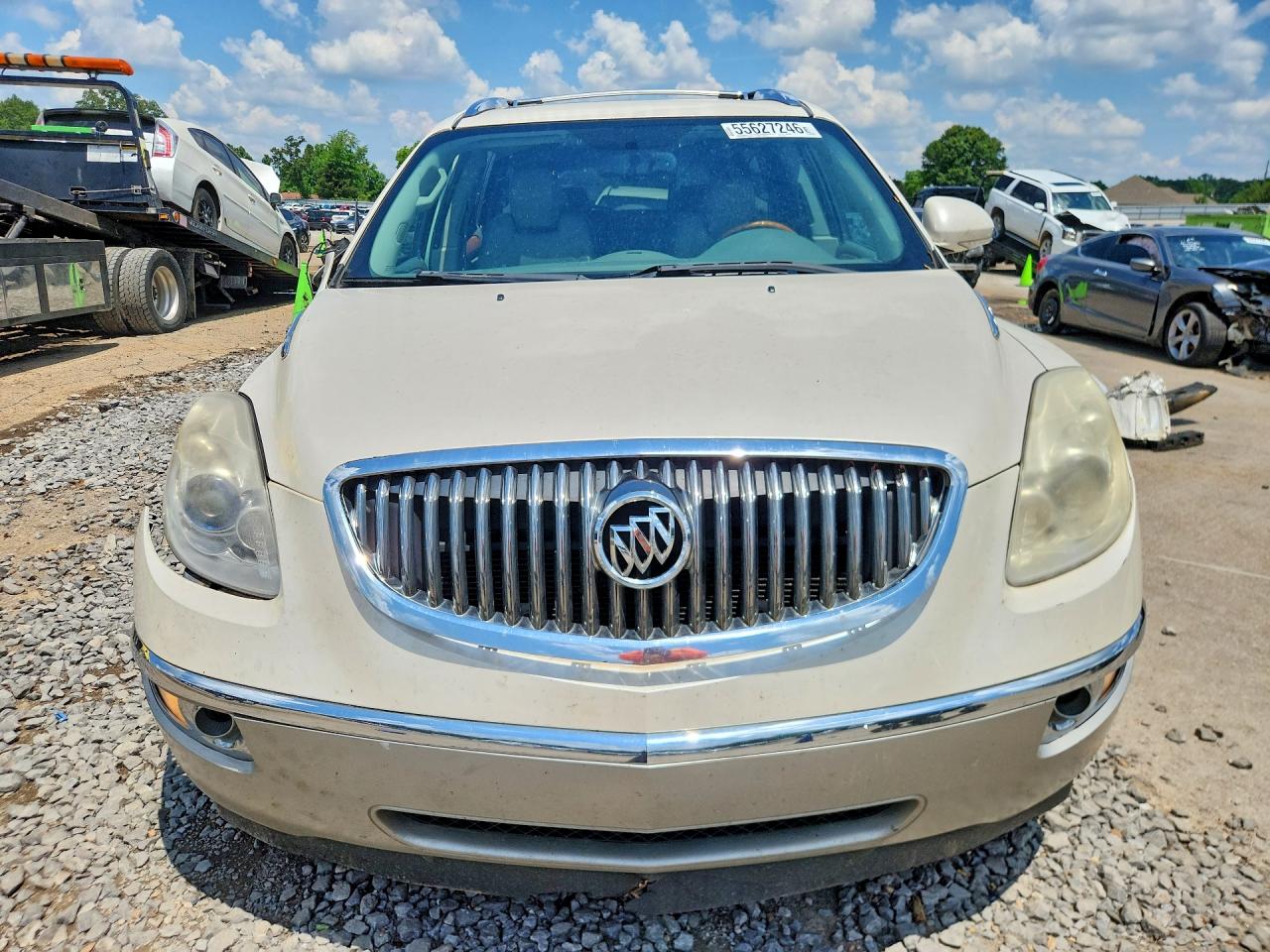 2010 Buick Enclave Cxl Белый vin: 5GALRCED9AJ232321