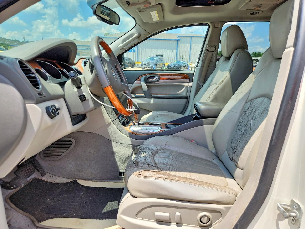 2010 Buick Enclave Cxl Белый vin: 5GALRCED9AJ232321