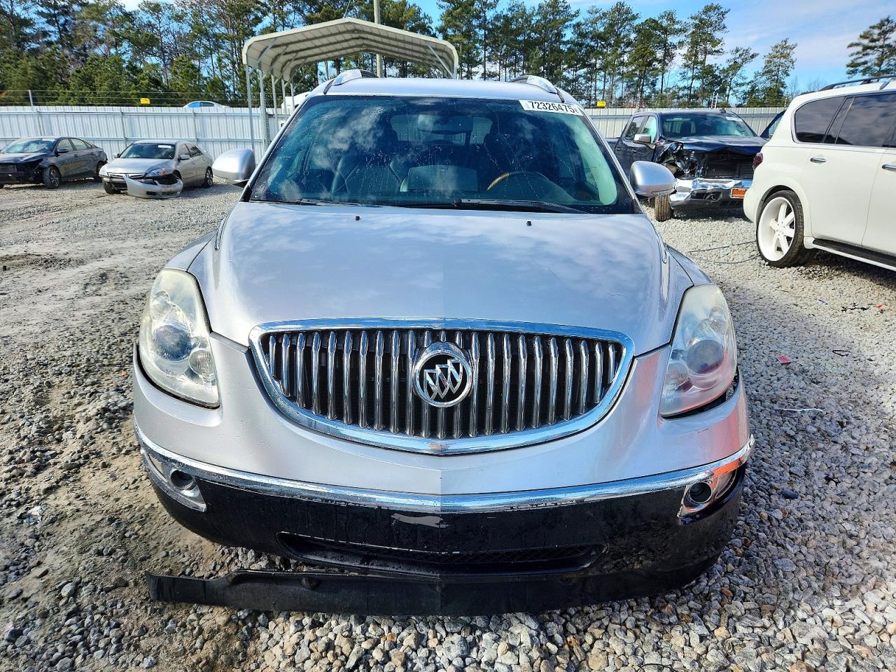 2010 Buick Enclave Cxl Silver vin: 5GALVBED0AJ120058