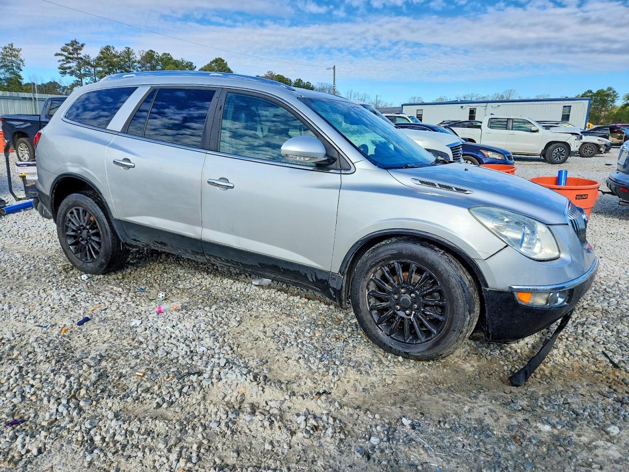 2010 Buick Enclave Cxl Silver vin: 5GALVBED0AJ120058