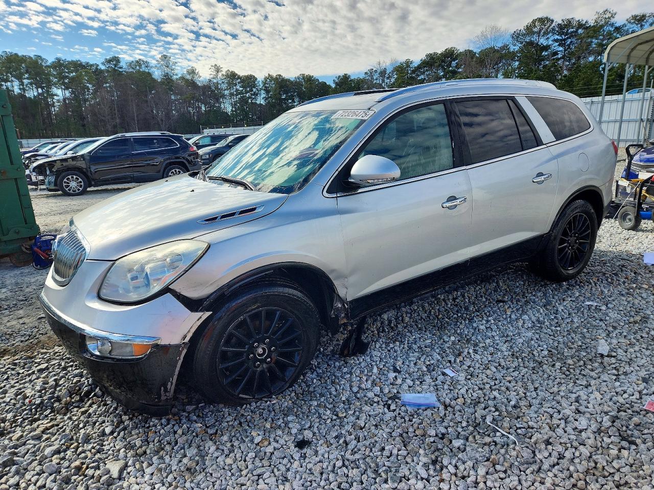 2010 Buick Enclave Cxl Silver vin: 5GALVBED0AJ120058