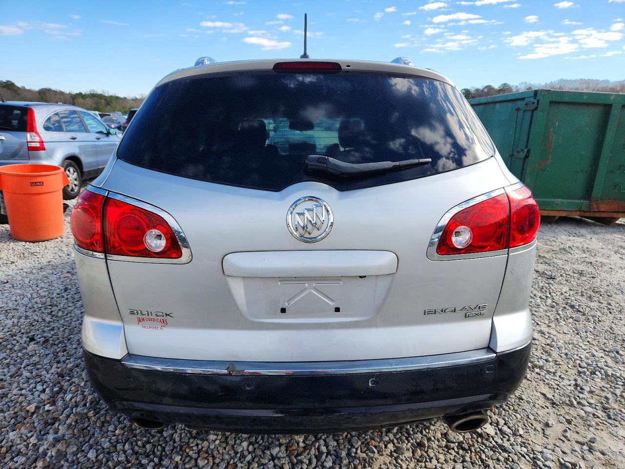 2010 Buick Enclave Cxl Silver vin: 5GALVBED0AJ120058