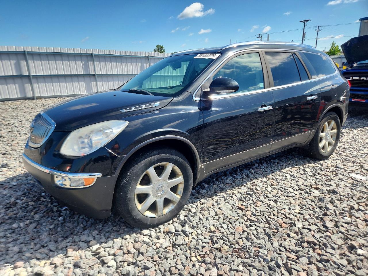 2010 Buick Enclave Cxl Black vin: 5GALVBED0AJ175819