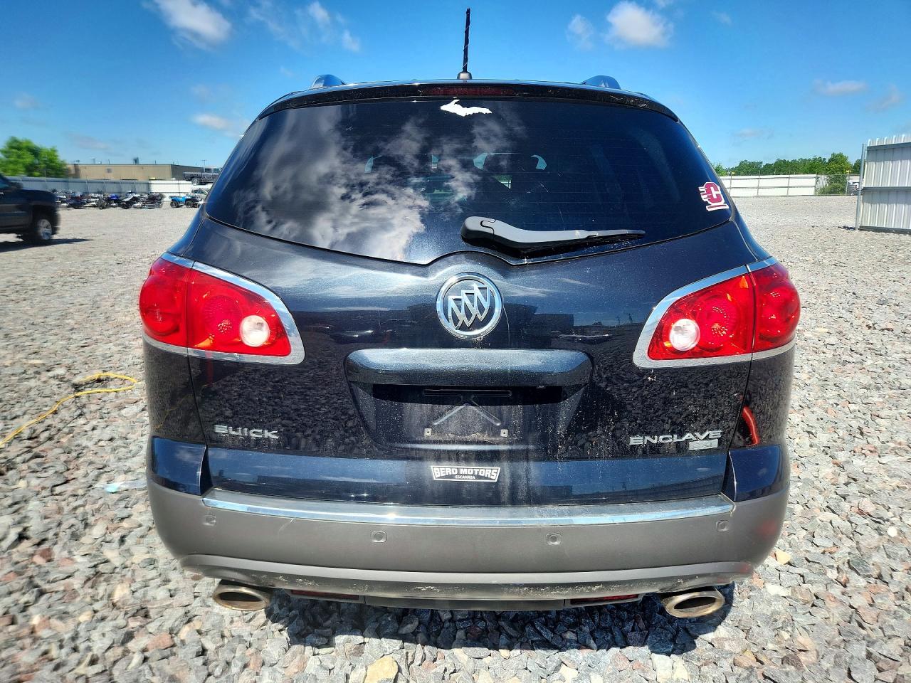 2010 Buick Enclave Cxl Black vin: 5GALVBED0AJ175819