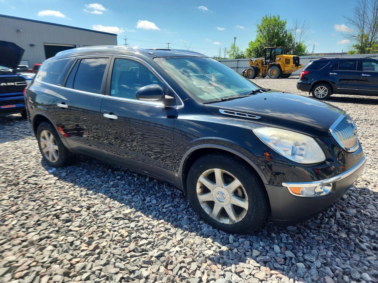 2010 Buick Enclave Cxl Black vin: 5GALVBED0AJ175819