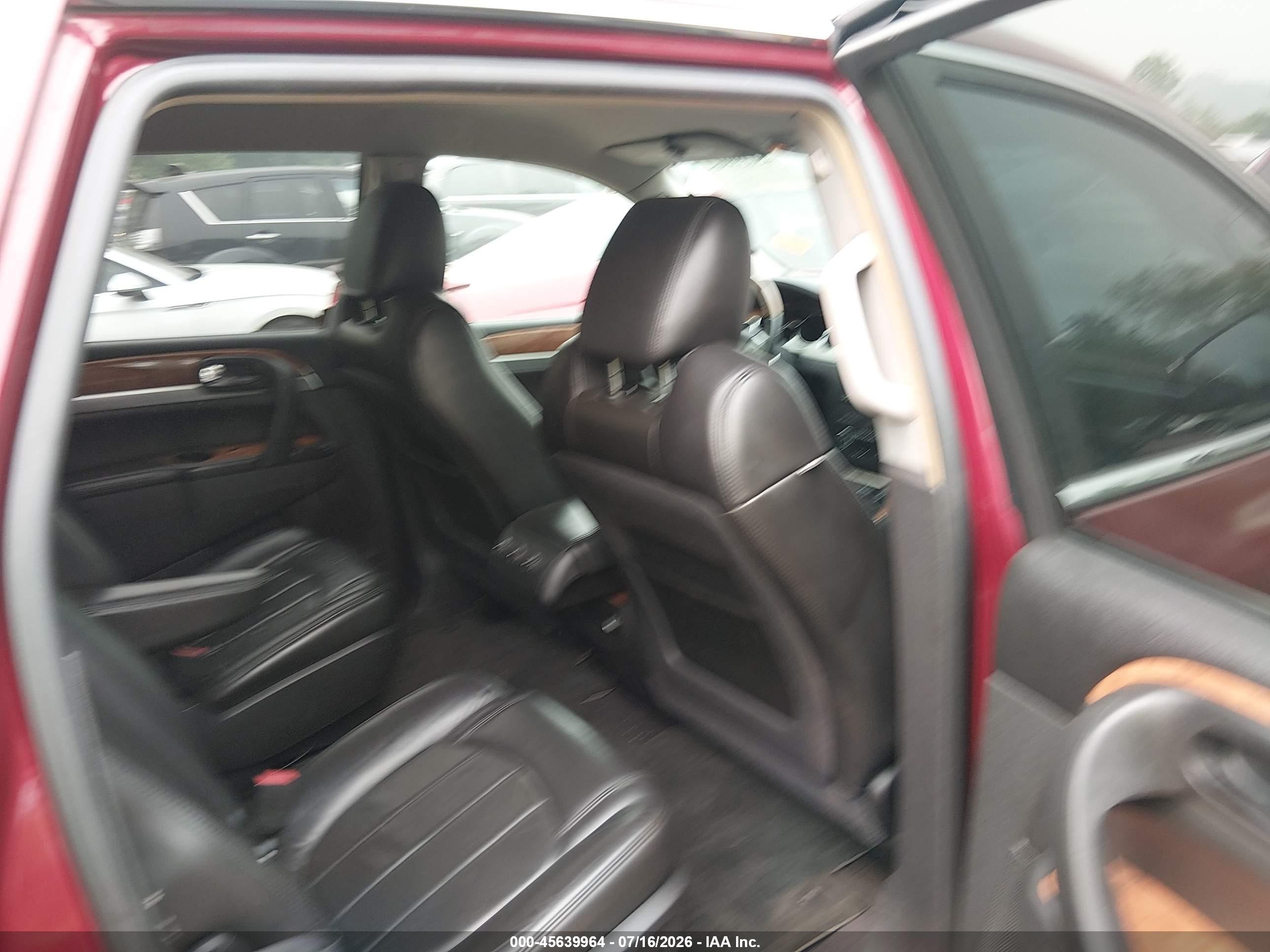 2010 Buick Enclave 1xl Red vin: 5GALVBED1AJ130792