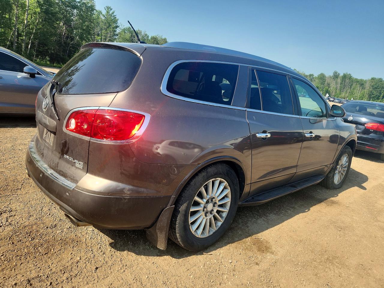 2010 Buick Enclave Cxl Brown vin: 5GALVBED1AJ187946