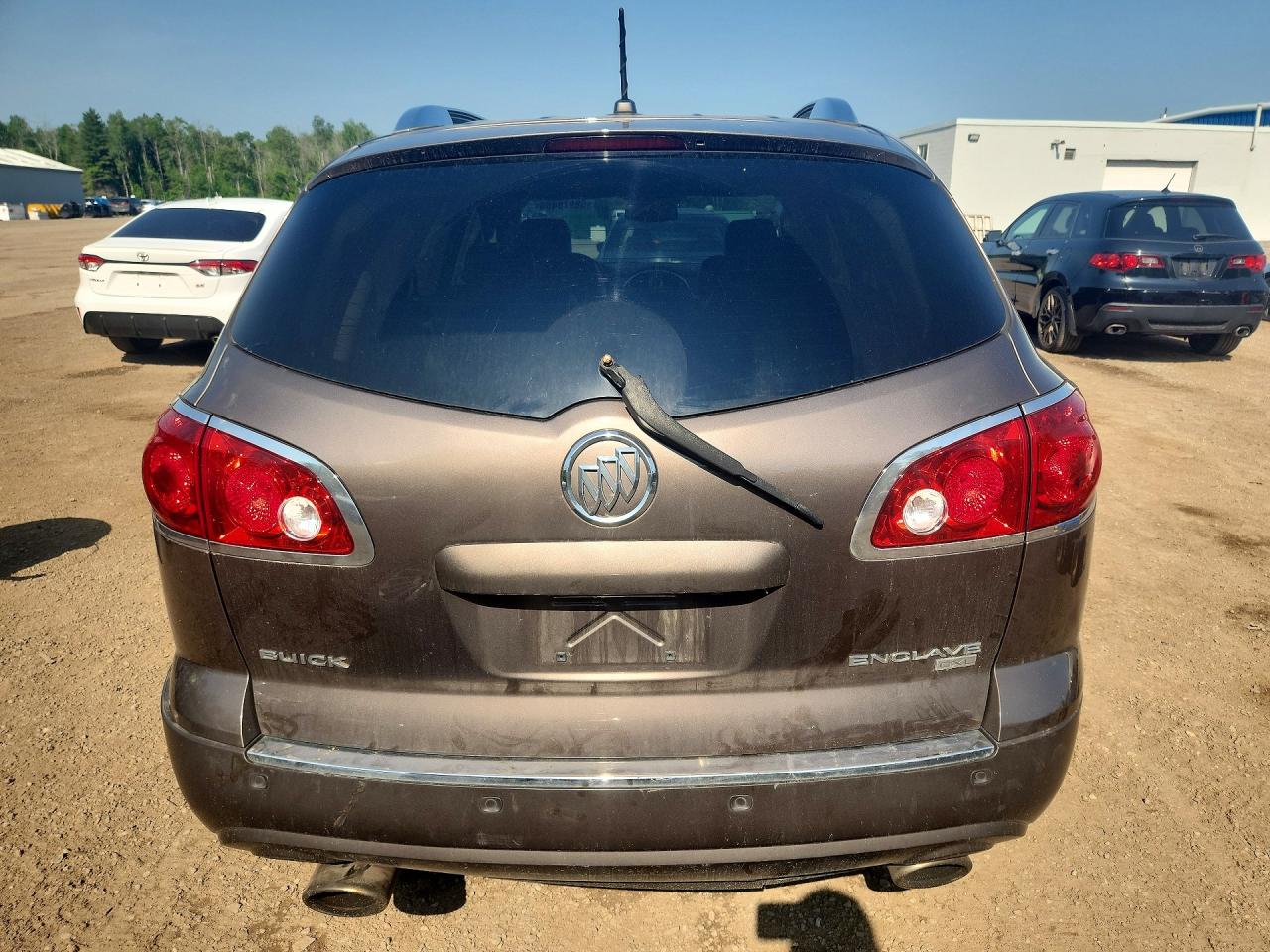 2010 Buick Enclave Cxl Brown vin: 5GALVBED1AJ187946