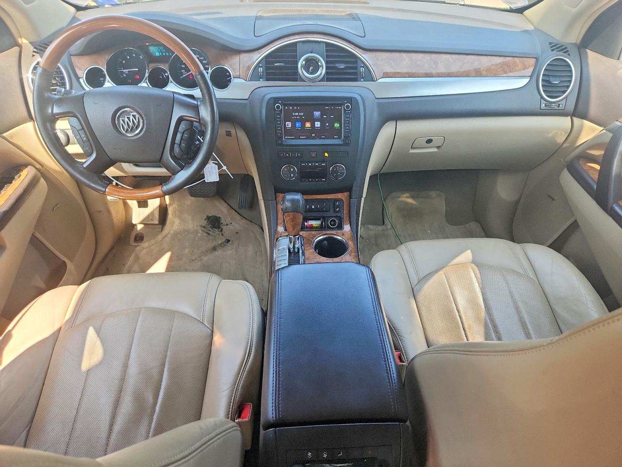 2010 Buick Enclave Cxl Brown vin: 5GALVBED1AJ187946