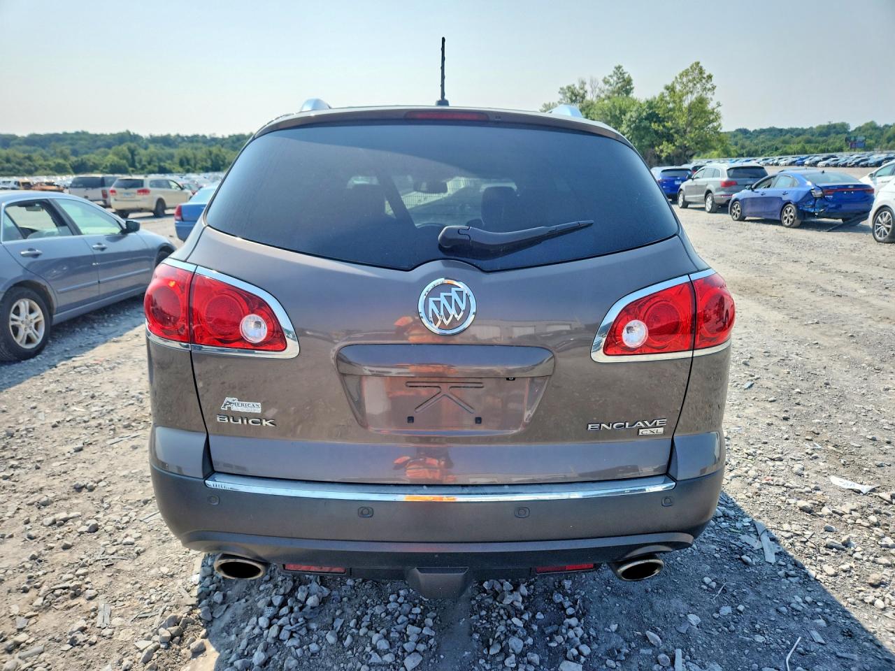 2010 Buick Enclave Cxl Brown vin: 5GALVBED1AJ192449
