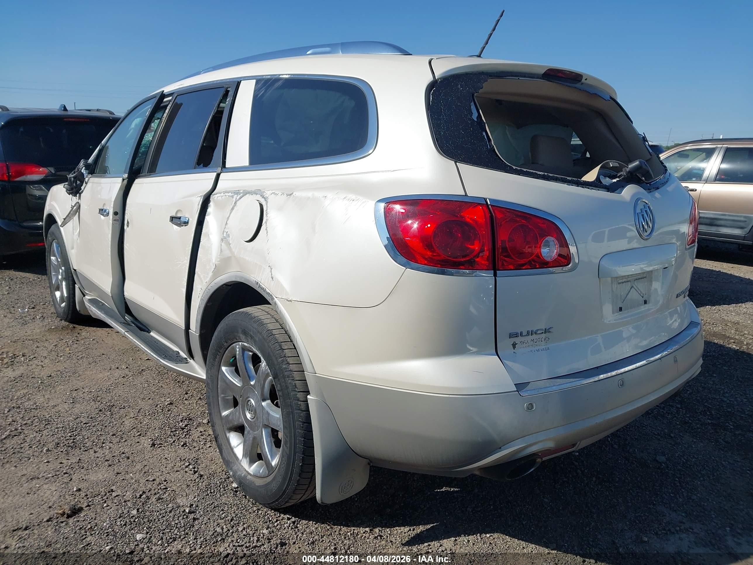 2010 Buick Enclave 1xl Cream vin: 5GALVBED2AJ137122