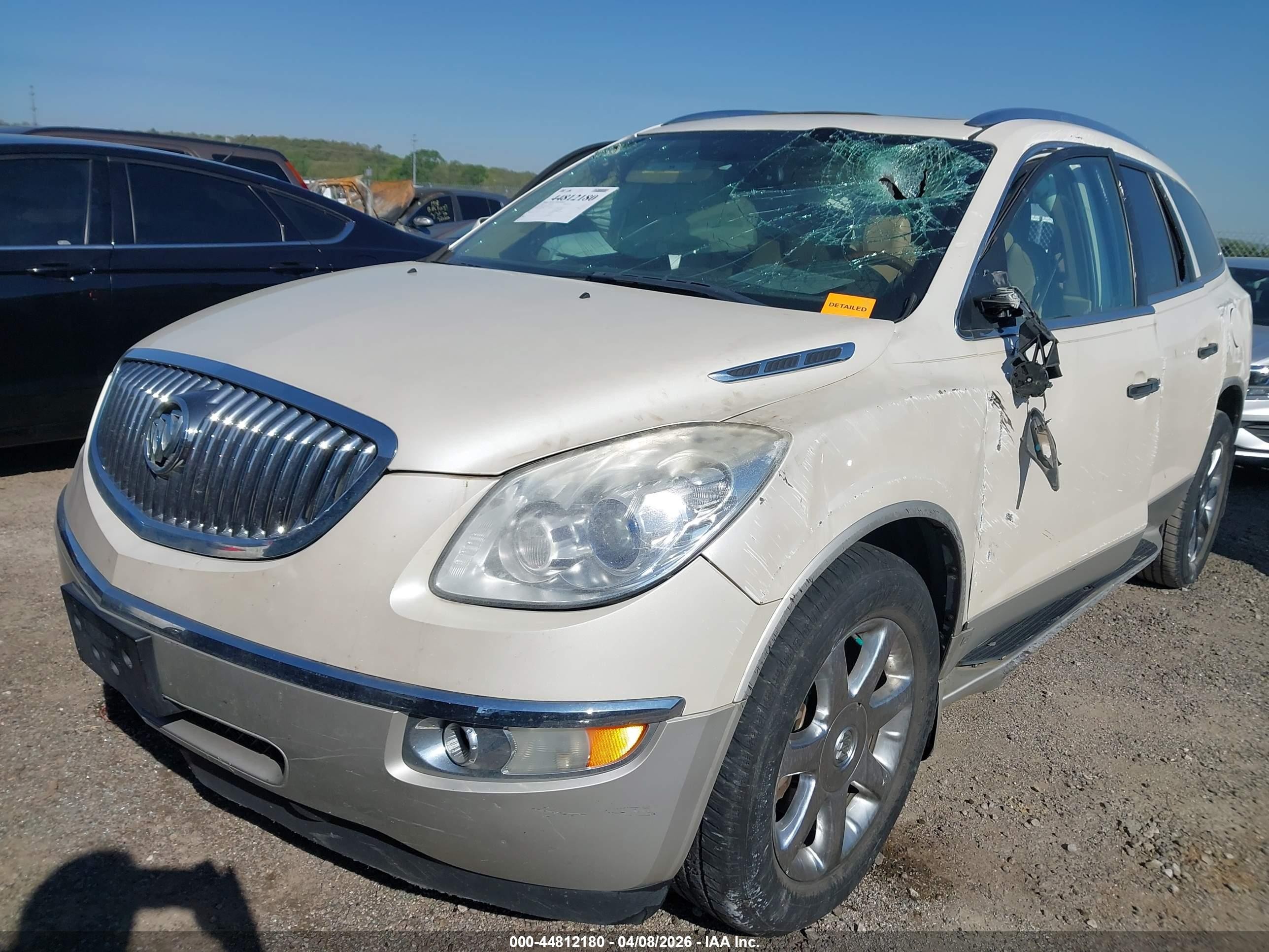 2010 Buick Enclave 1xl Cream vin: 5GALVBED2AJ137122