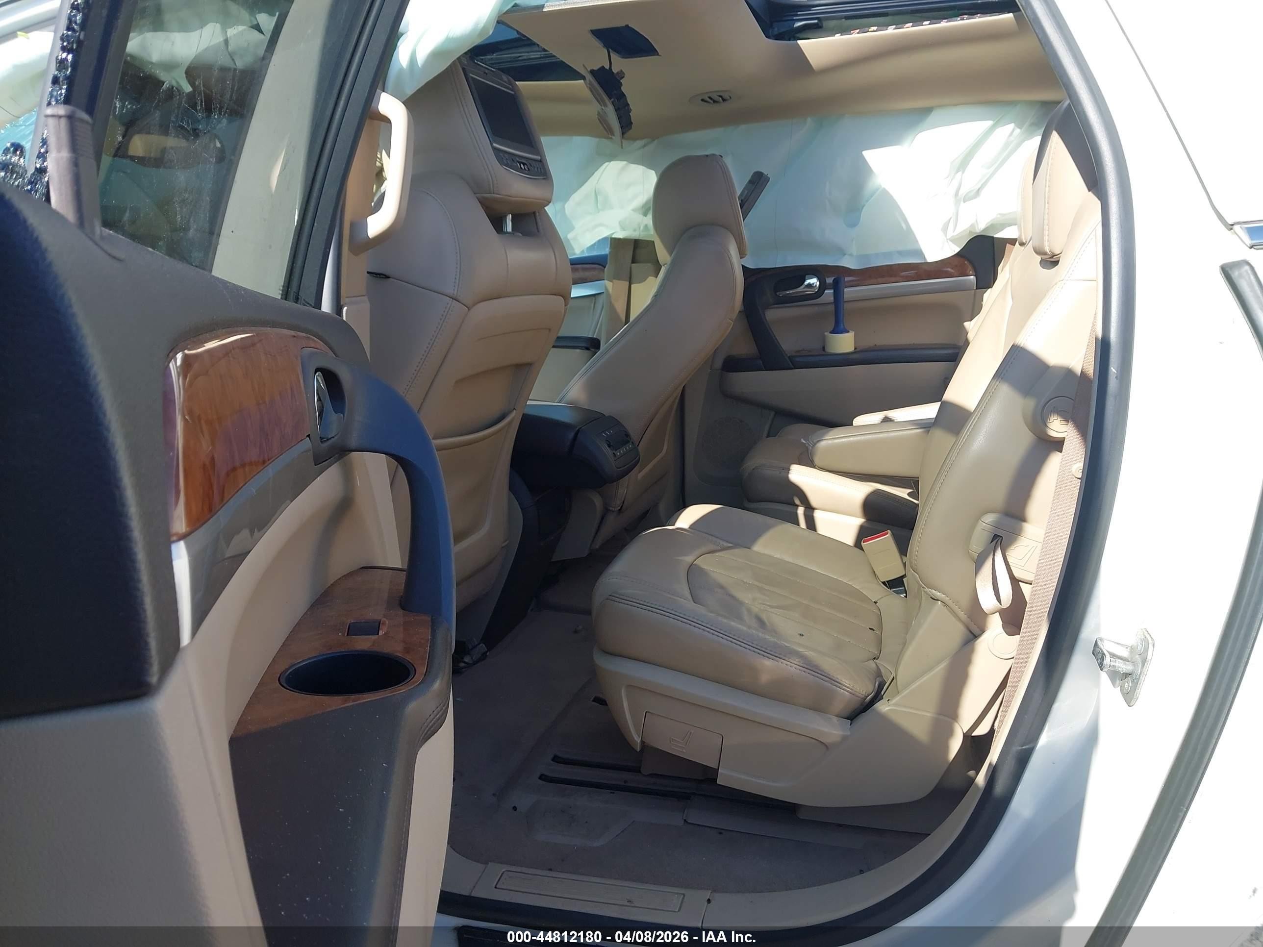 2010 Buick Enclave 1xl Cream vin: 5GALVBED2AJ137122