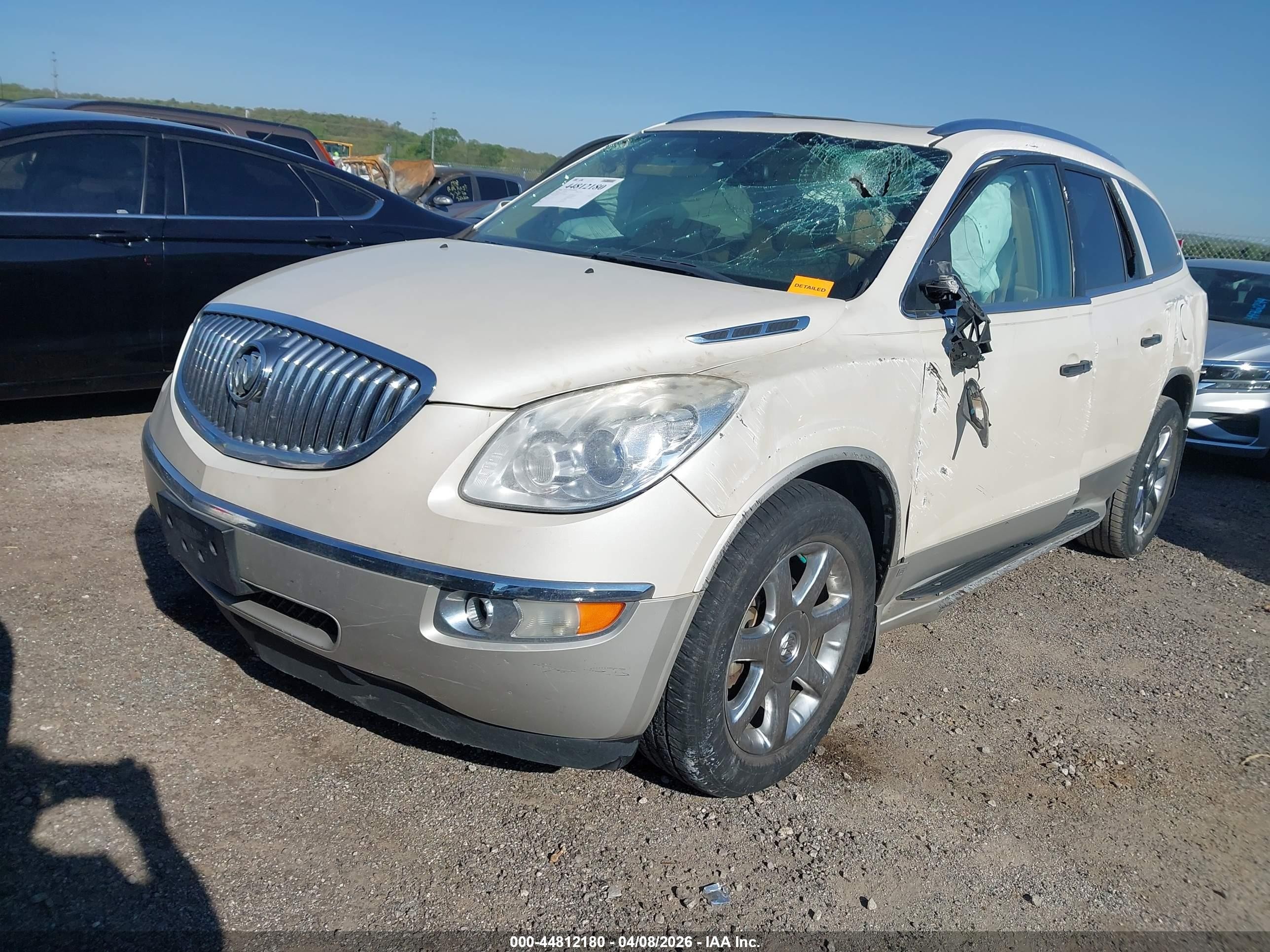 2010 Buick Enclave 1xl Cream vin: 5GALVBED2AJ137122