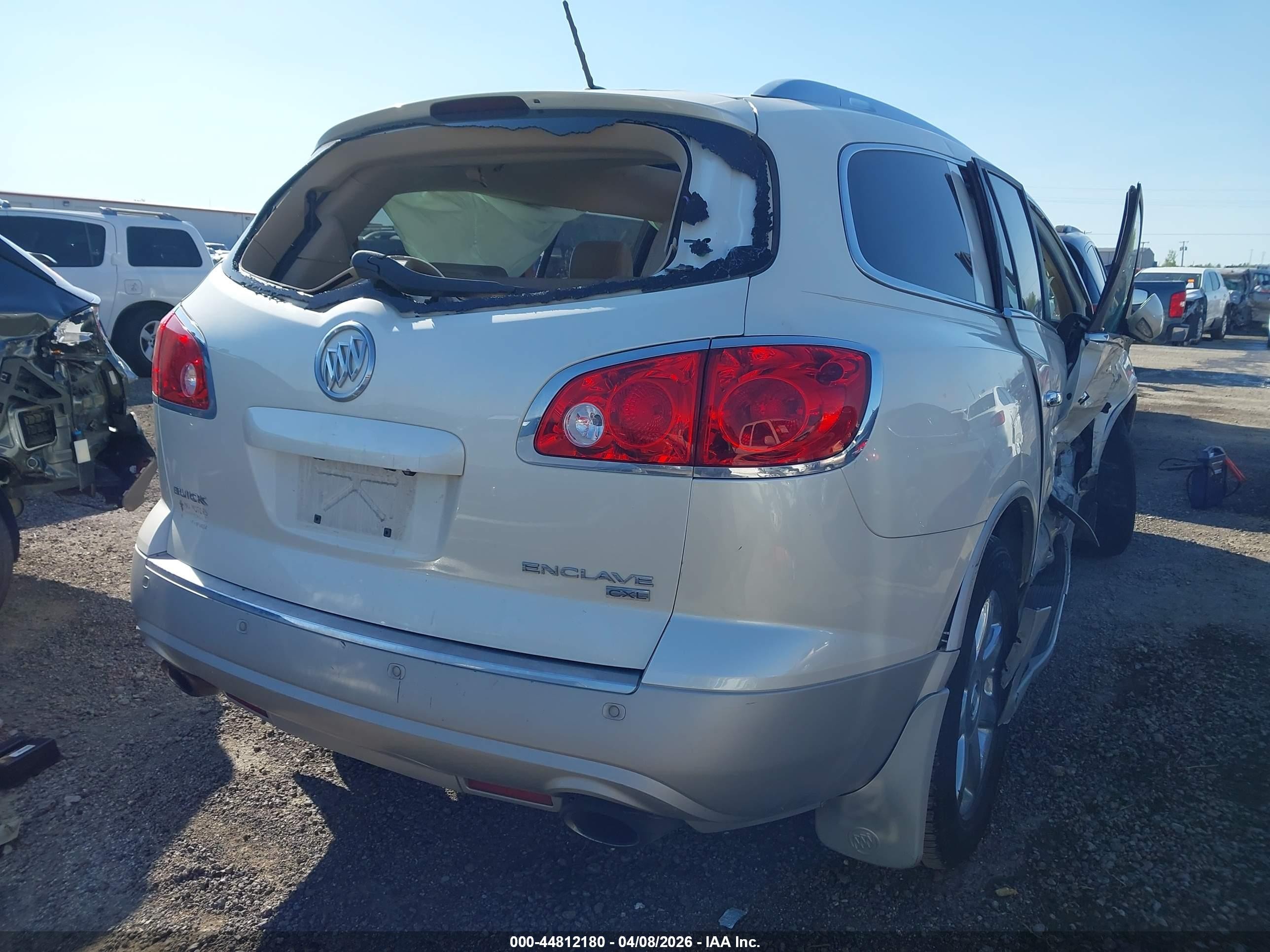 2010 Buick Enclave 1xl Cream vin: 5GALVBED2AJ137122
