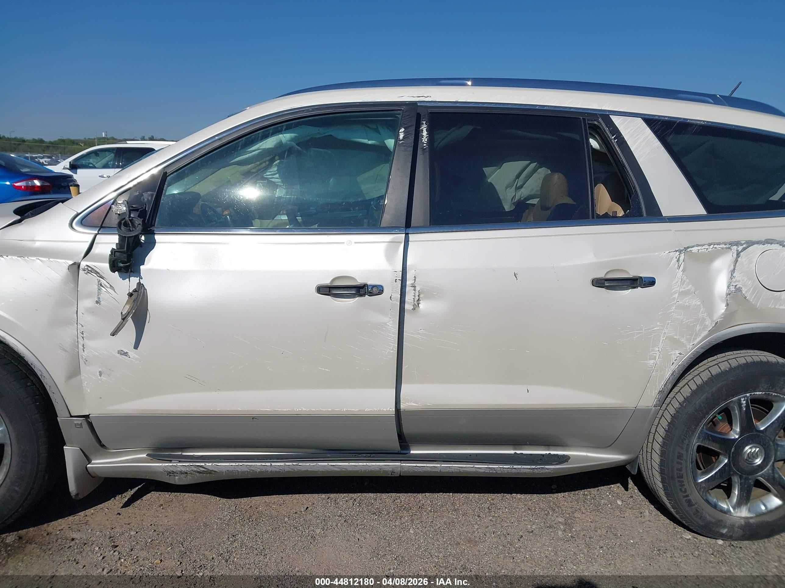 2010 Buick Enclave 1xl Cream vin: 5GALVBED2AJ137122