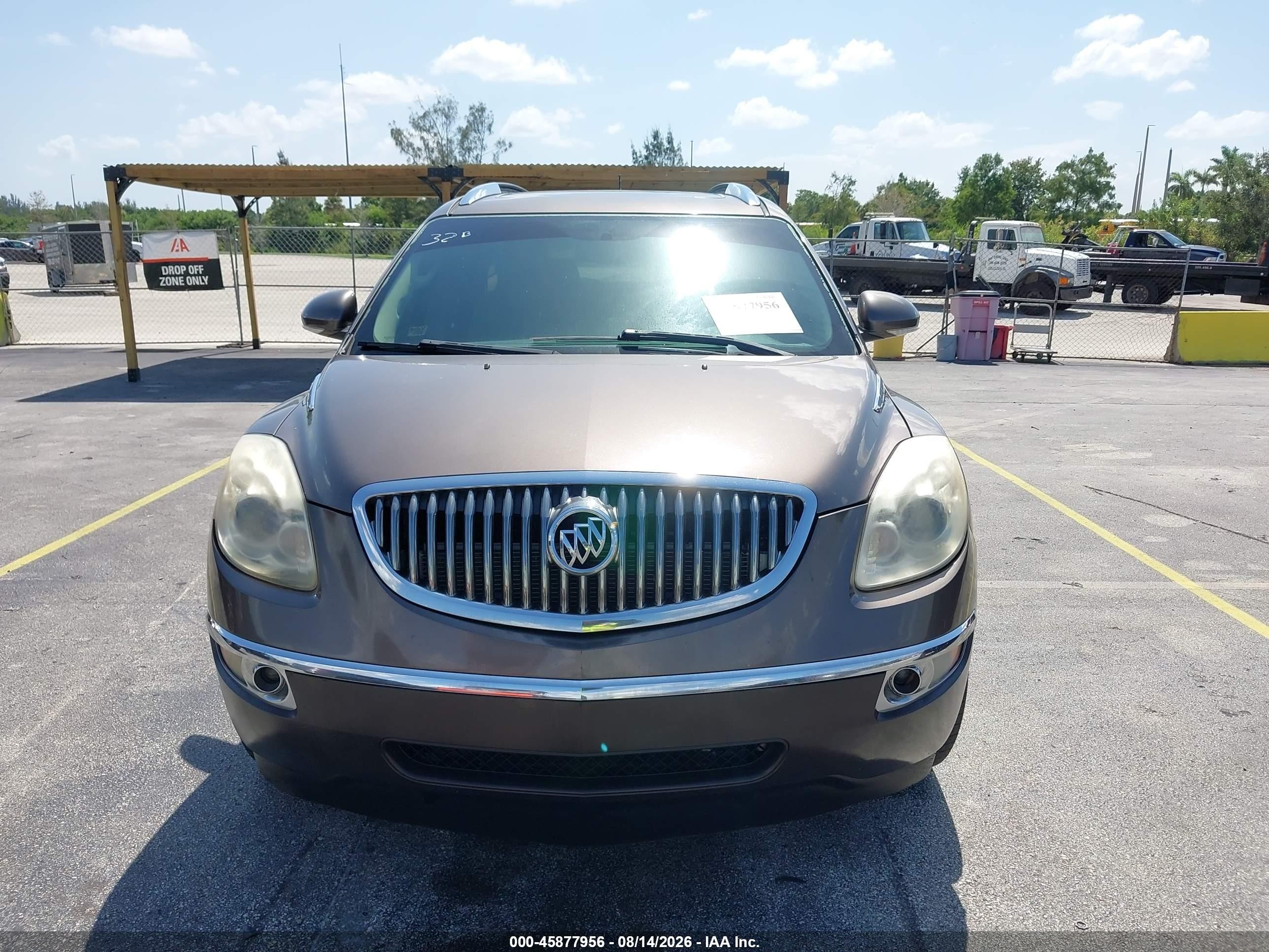 2010 Buick Enclave 1xl Brown vin: 5GALVBED2AJ169312