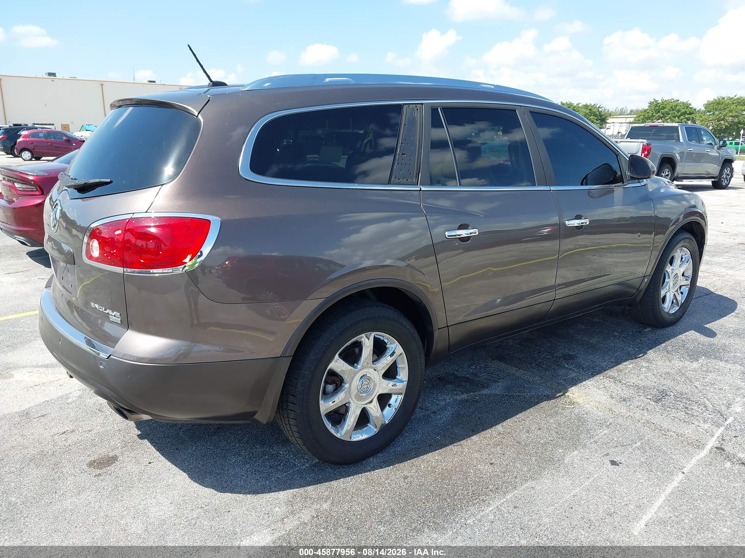 2010 Buick Enclave 1xl Brown vin: 5GALVBED2AJ169312