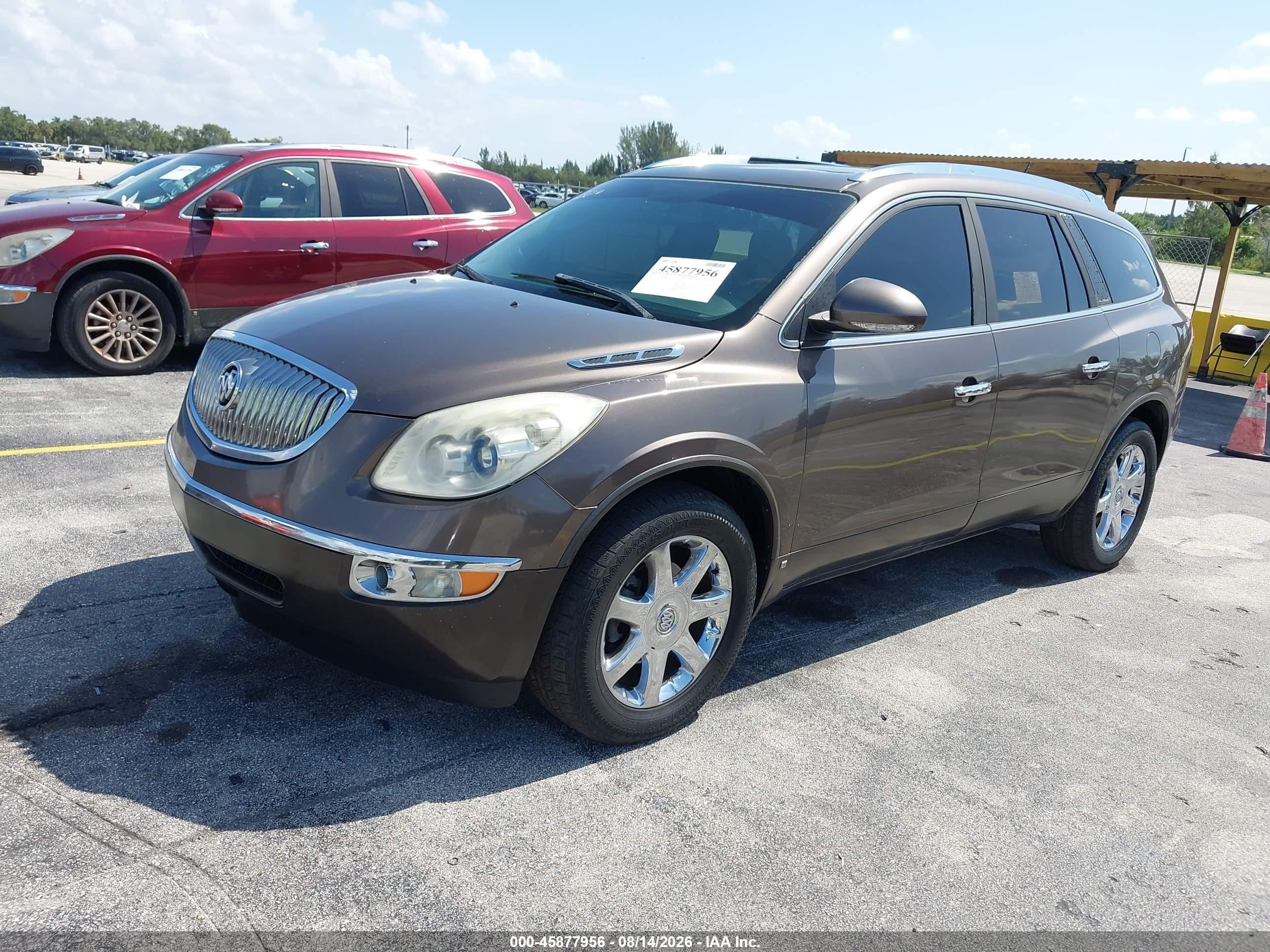 2010 Buick Enclave 1xl Brown vin: 5GALVBED2AJ169312