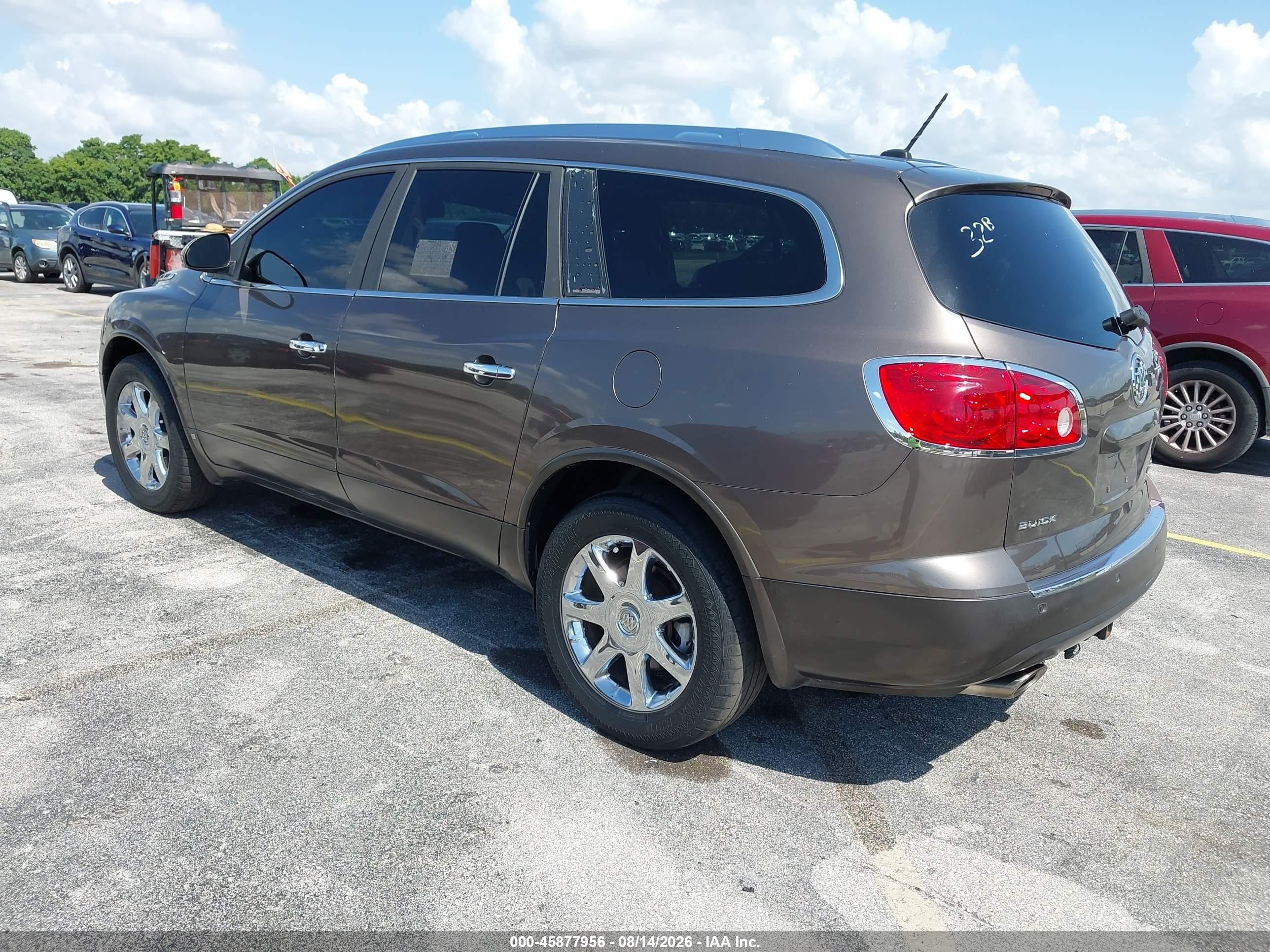 2010 Buick Enclave 1xl Brown vin: 5GALVBED2AJ169312