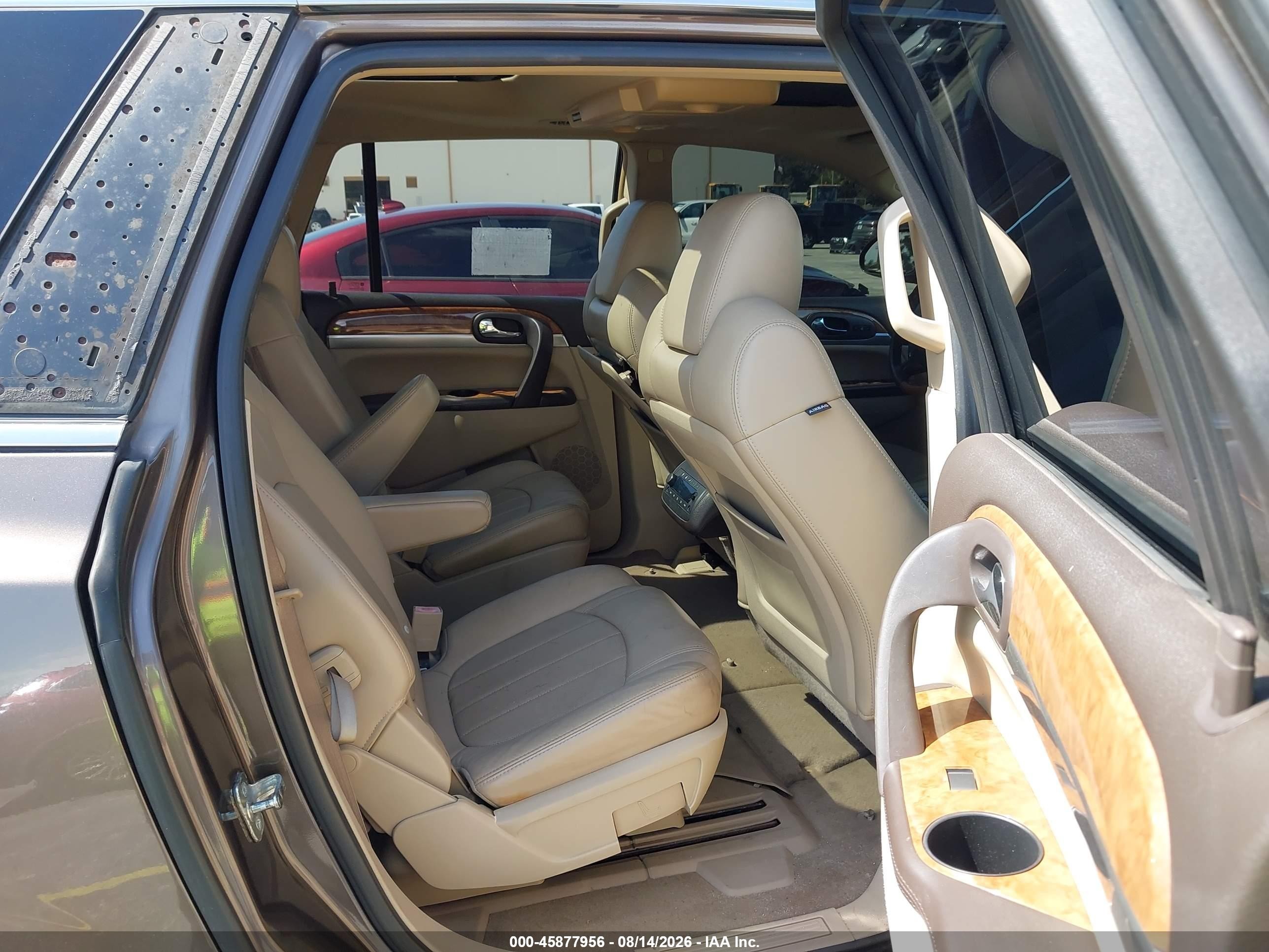 2010 Buick Enclave 1xl Brown vin: 5GALVBED2AJ169312